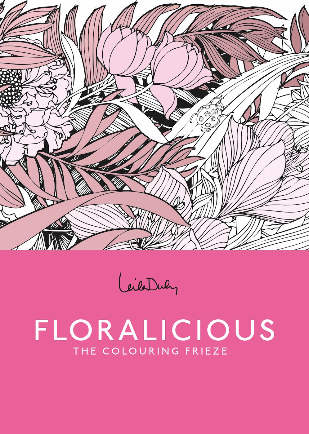 Floralicious: A Coloring Frieze