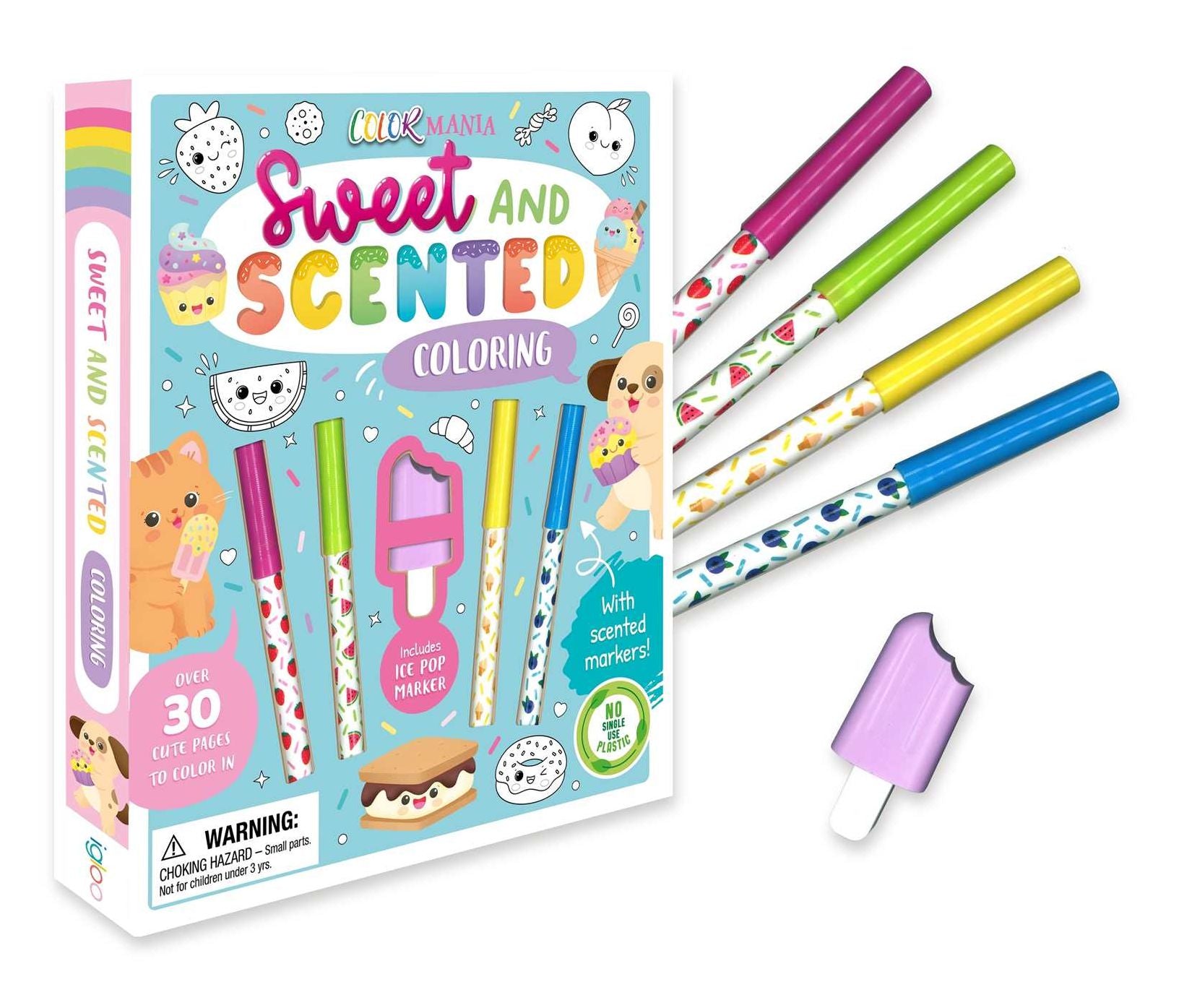 Colormania Sweet and Scented Coloring: with Scented Markers