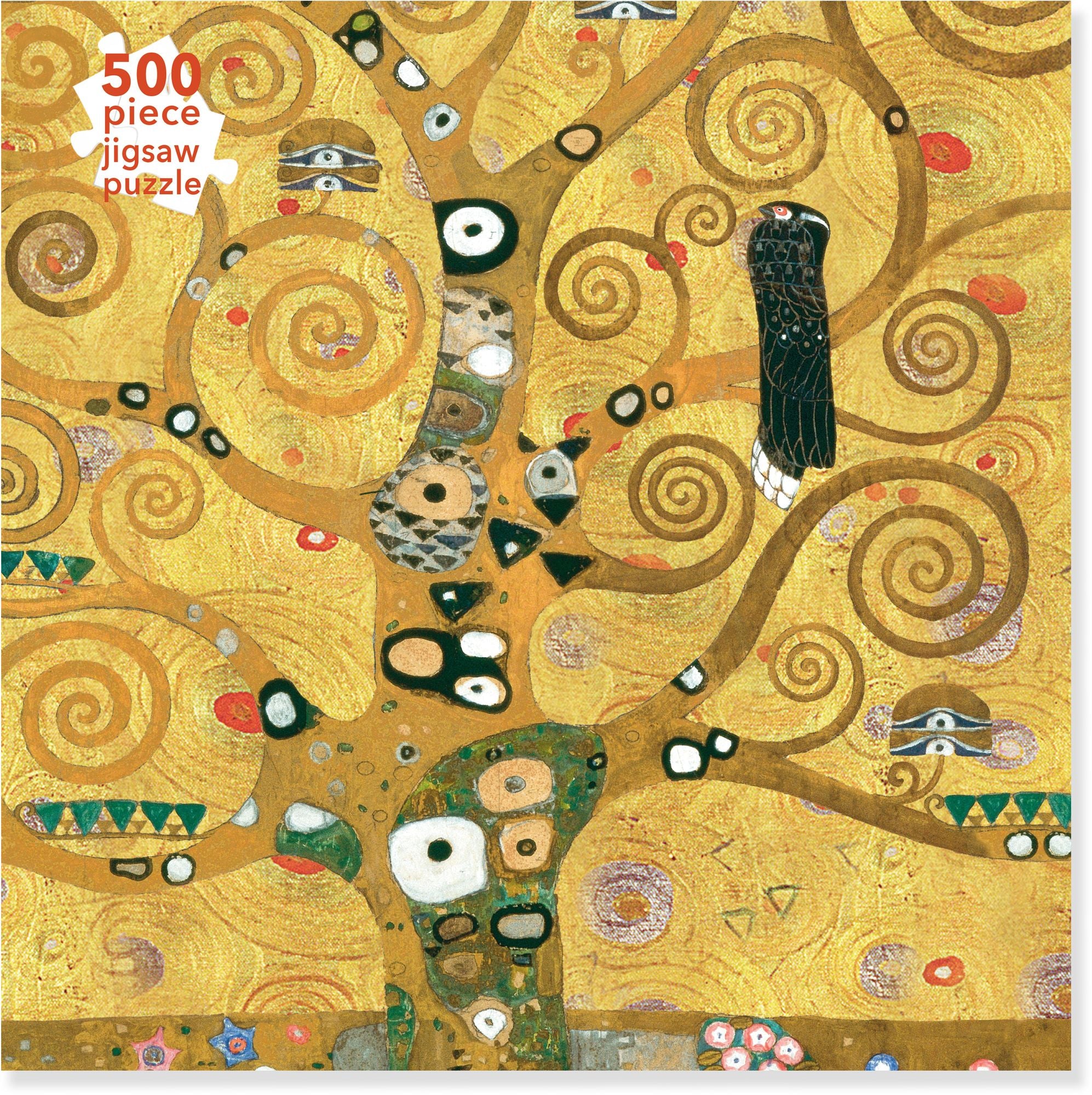 Adult Jigsaw Puzzle Gustav Klimt: The Tree of Life (500 pieces): 500-Piece Jigsaw Puzzles