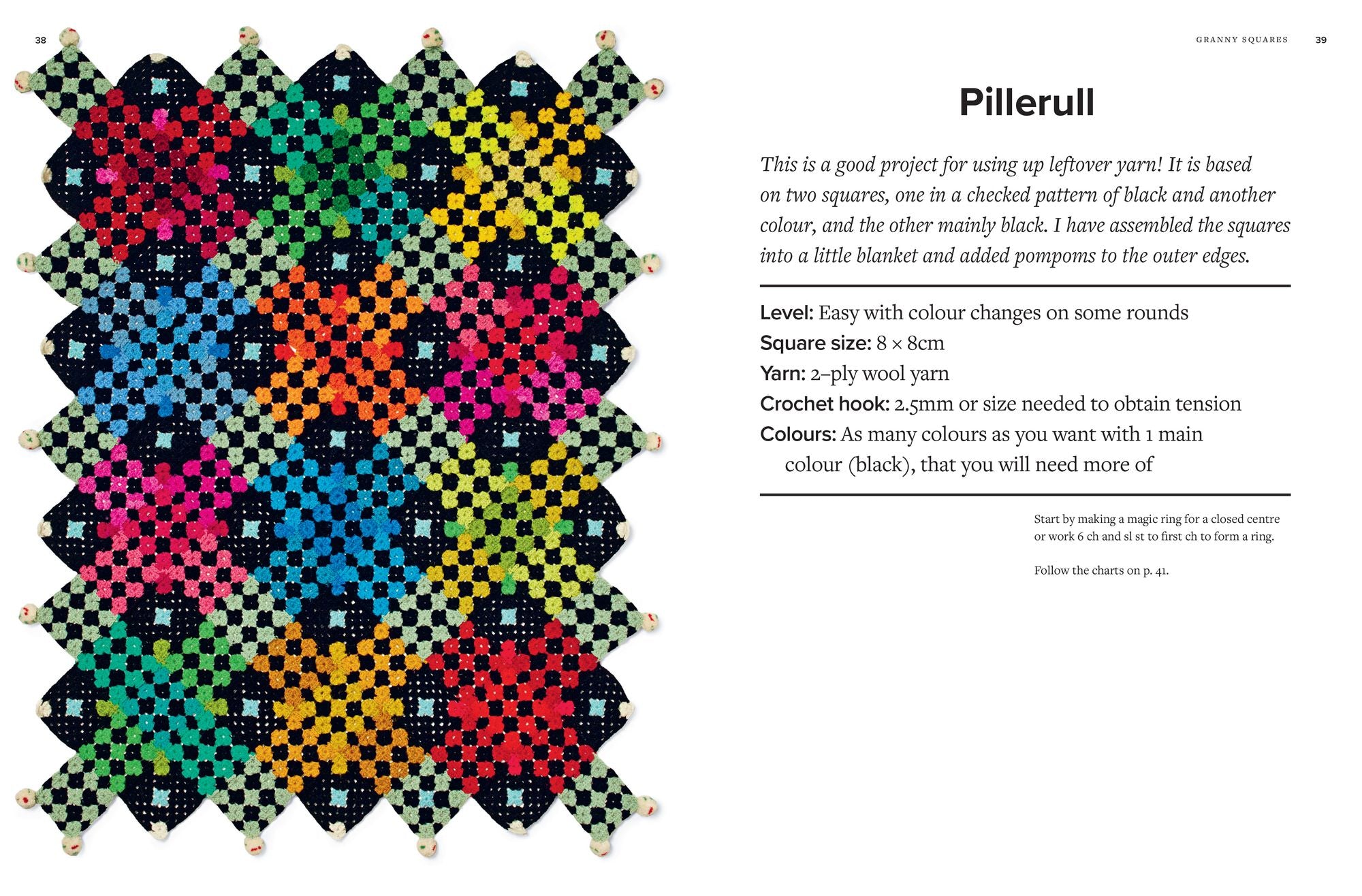 Crochet Squares: Magical Patterns for Clothes, Accessories, and the Home