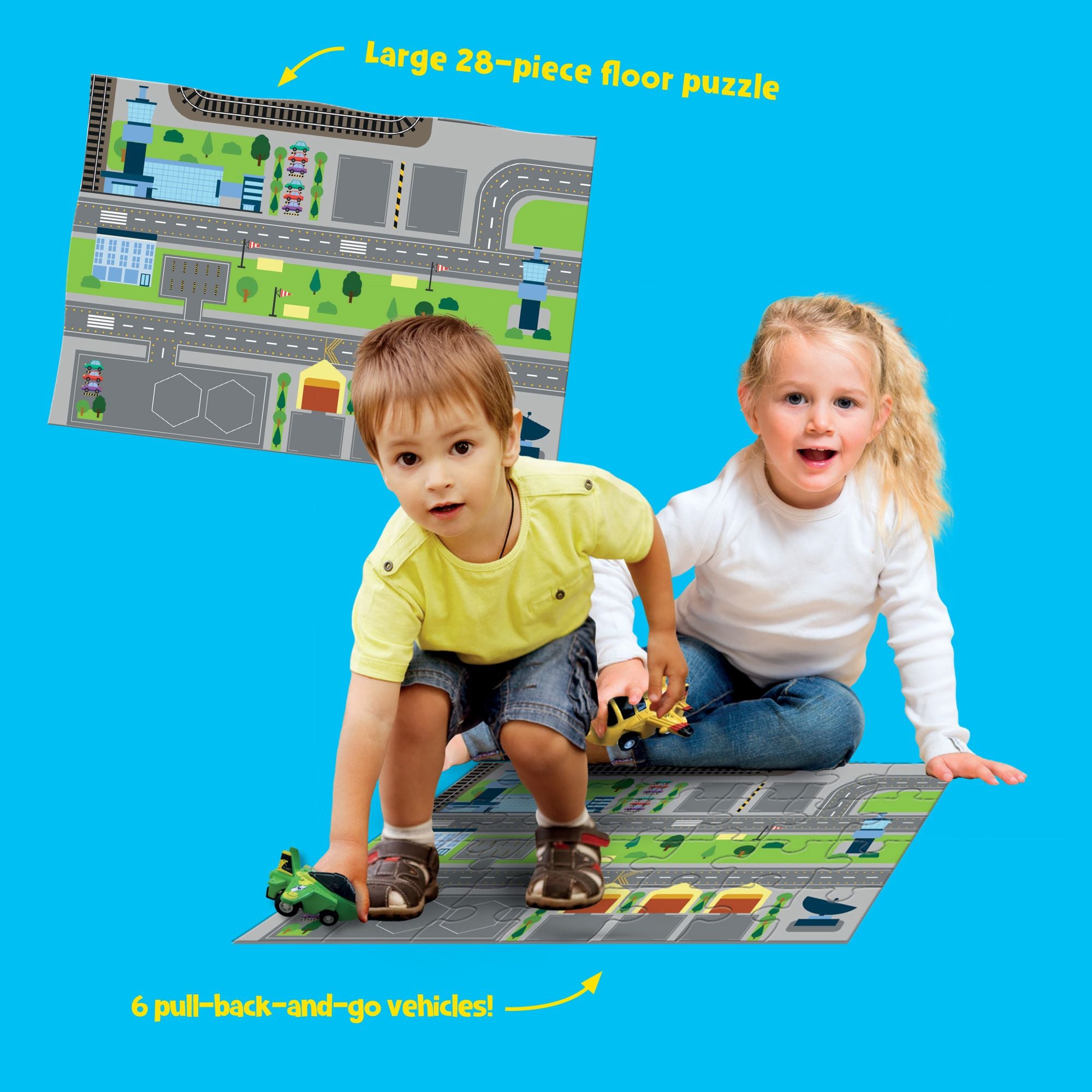 Pull Back and Go Planes Activity Set