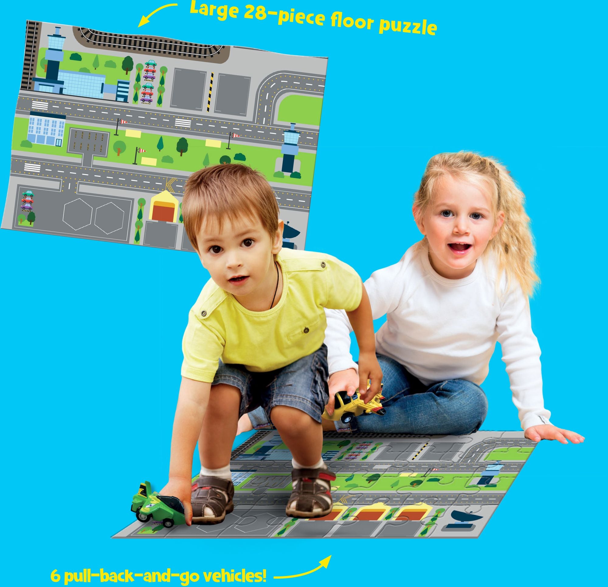 Pull Back and Go Planes Activity Set