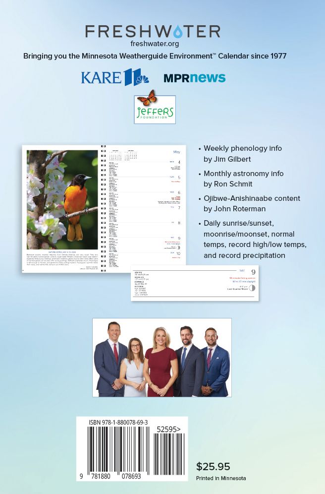 2026 Minnesota Weatherguide Environment Engagement Calendar
