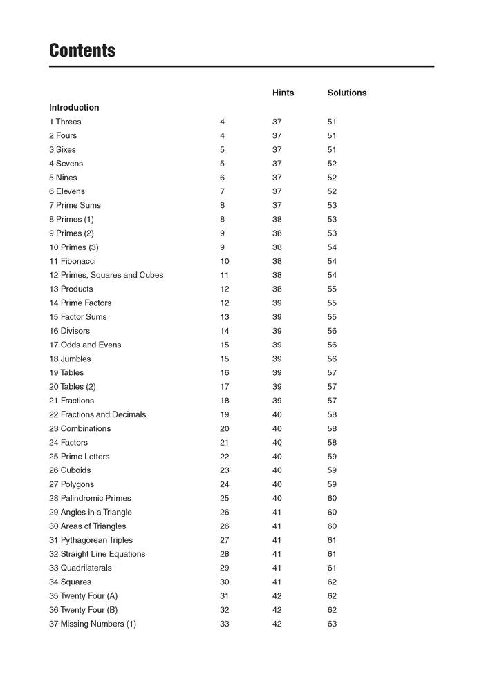 Cryptic Cross Numbers: Cross number puzzles with a high degree of problem solving