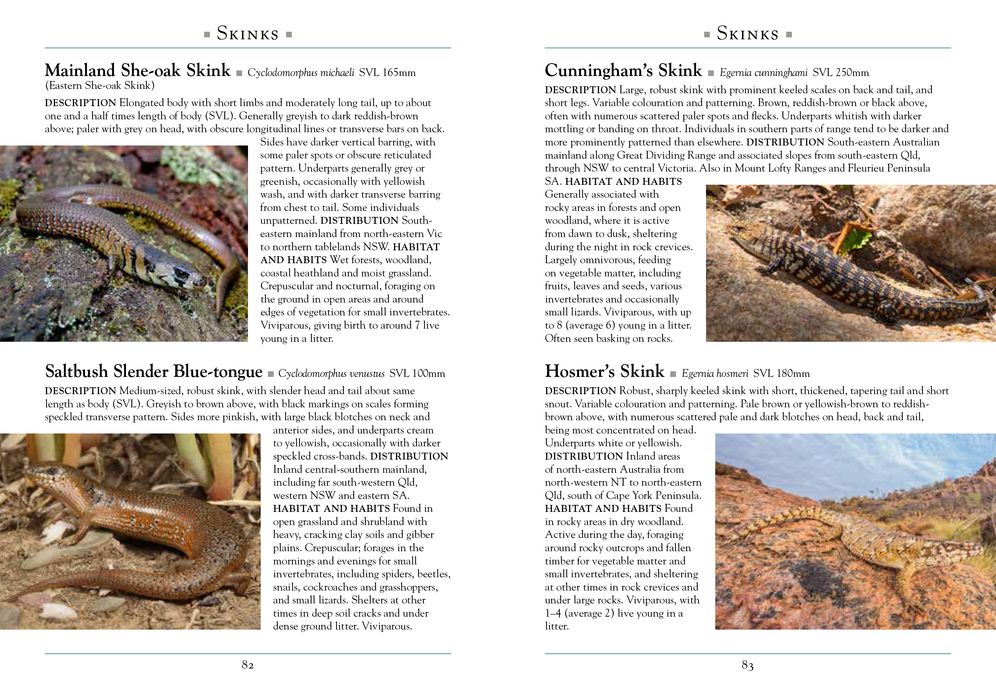 A Naturalist's Guide to the Reptiles of Australia
