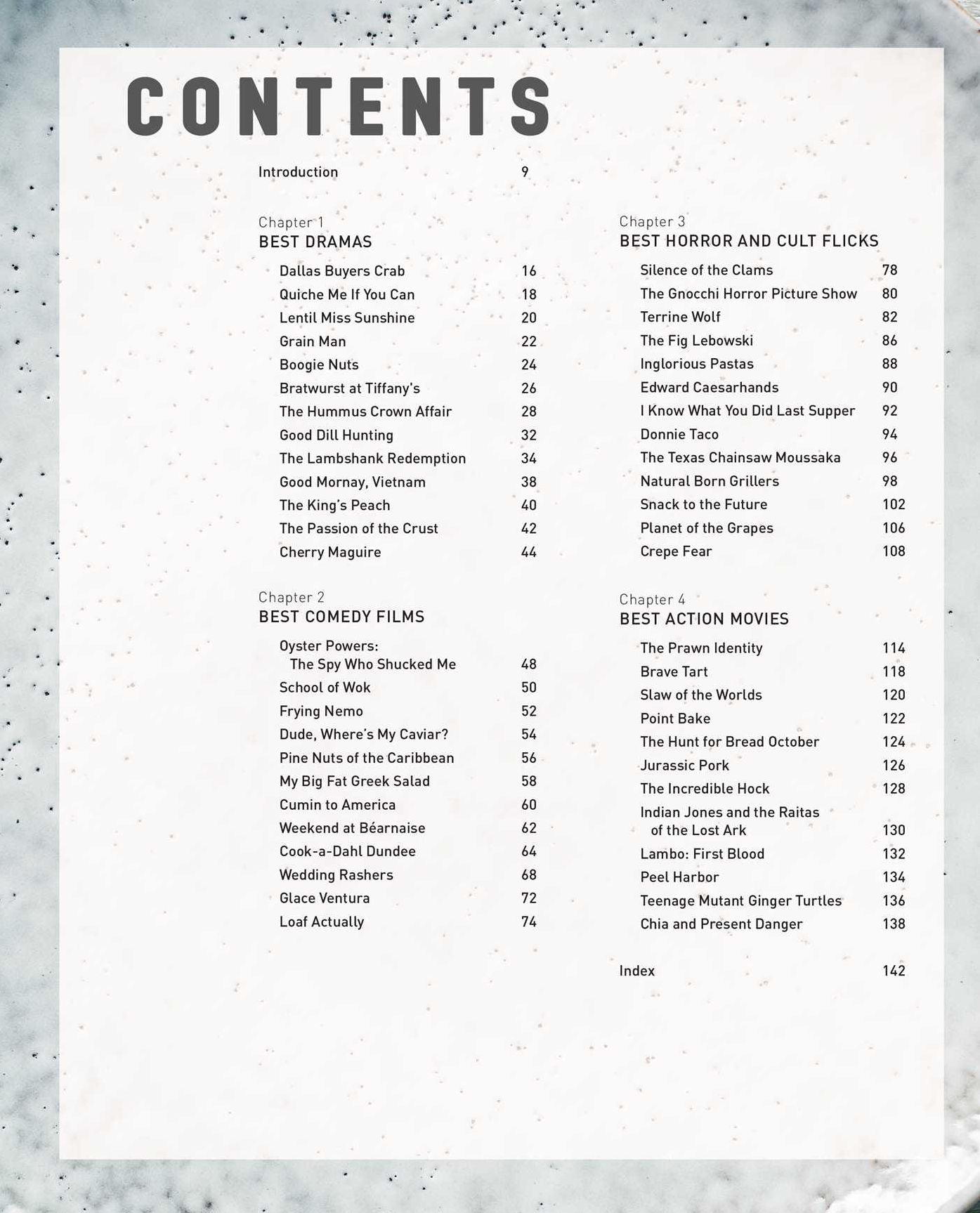 Gnocchi Horror Show Cookbook: 50 blockbuster movie-inspired recipes