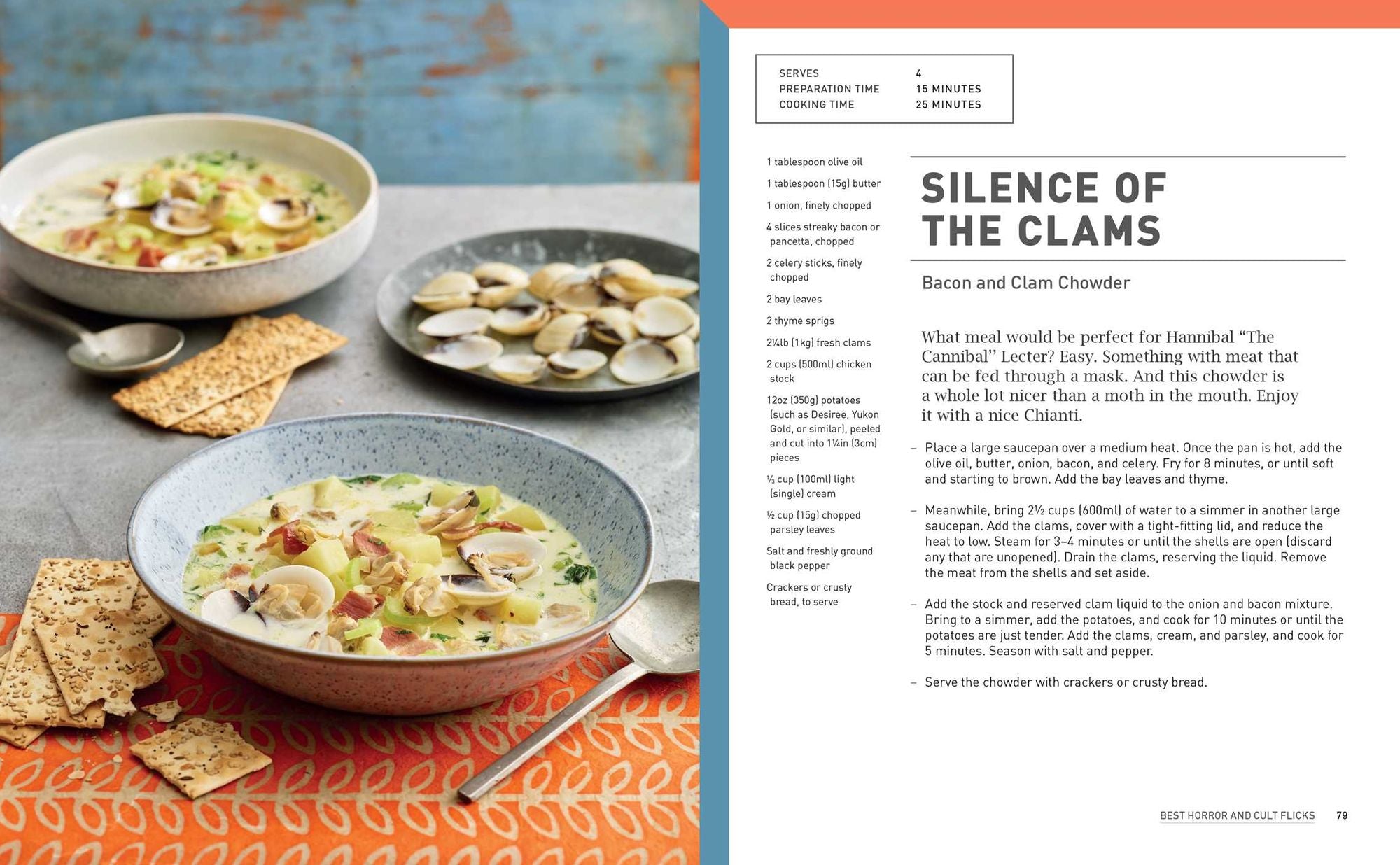 Gnocchi Horror Show Cookbook: 50 blockbuster movie-inspired recipes