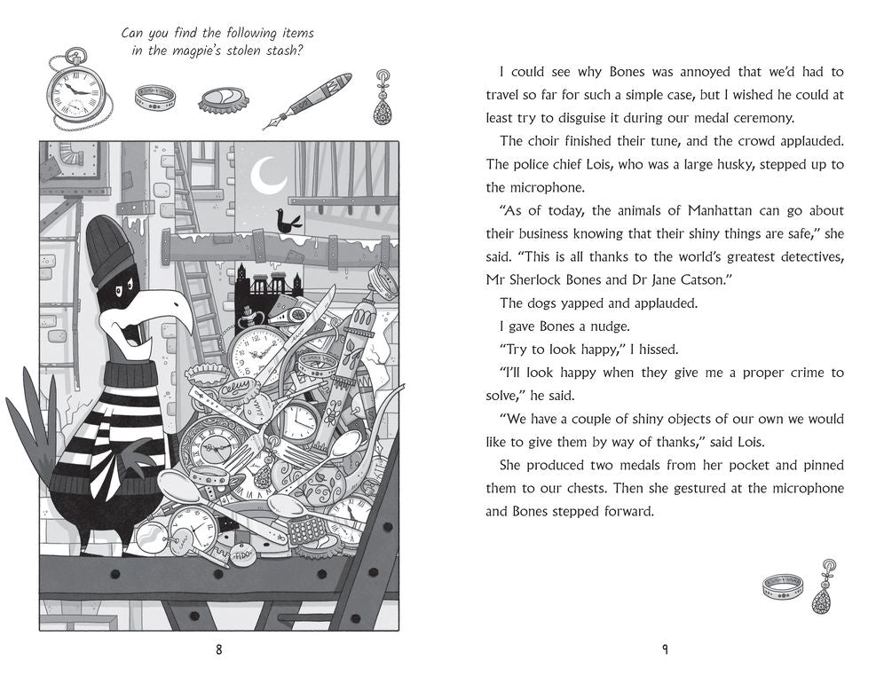 Sherlock Bones and the Mischief in Manhattan: A Puzzle Adventure