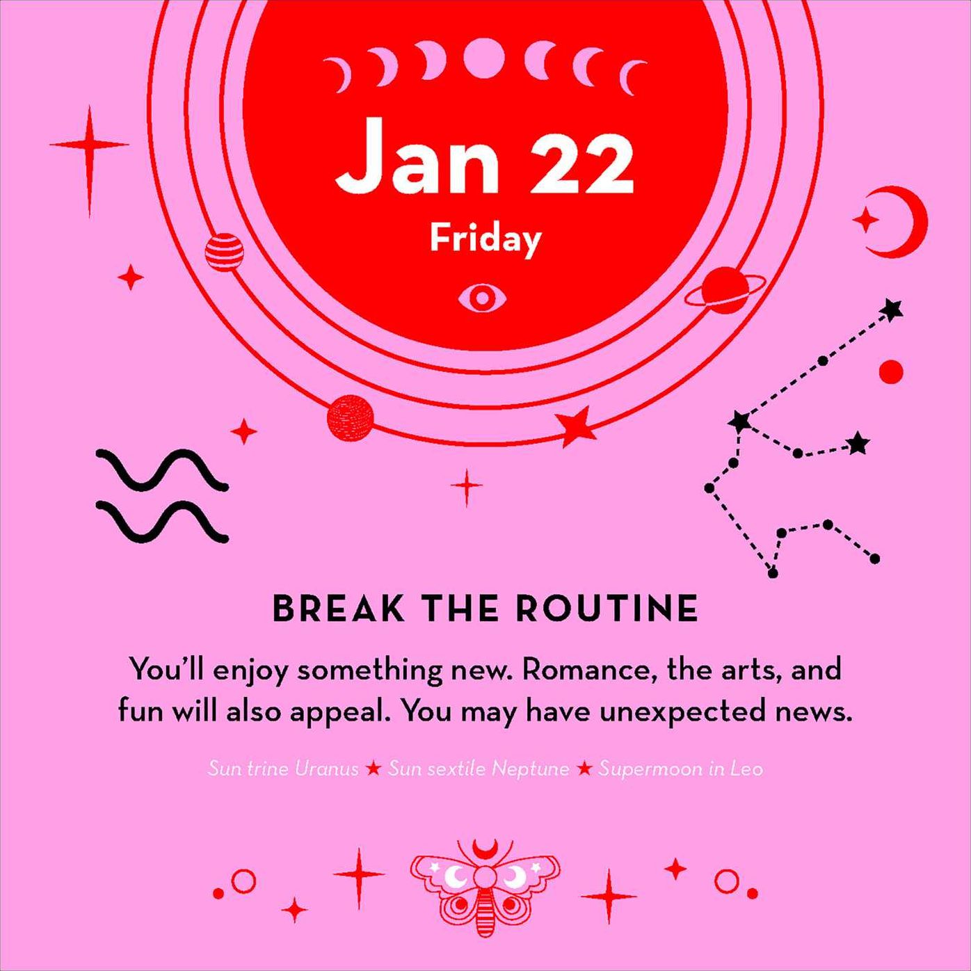 2027 Astrology Day-To-Day Calendar