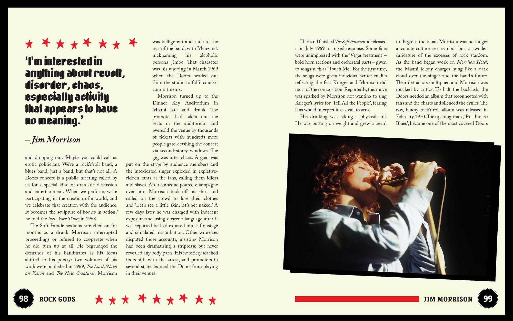 Rock Gods: The greatest showmen and most influential songwriters of the rock era