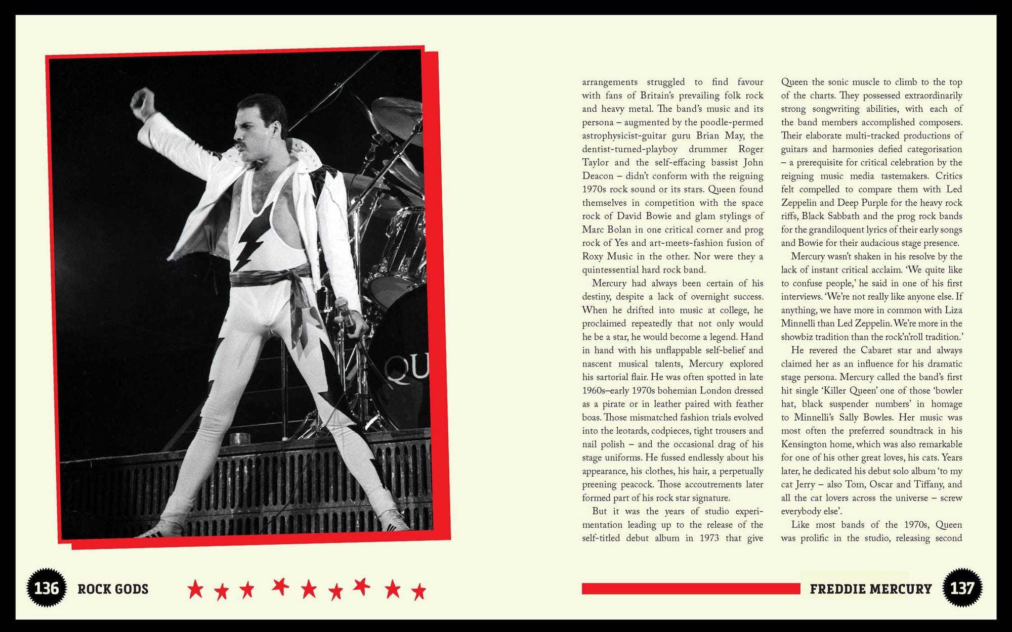 Rock Gods: The greatest showmen and most influential songwriters of the rock era