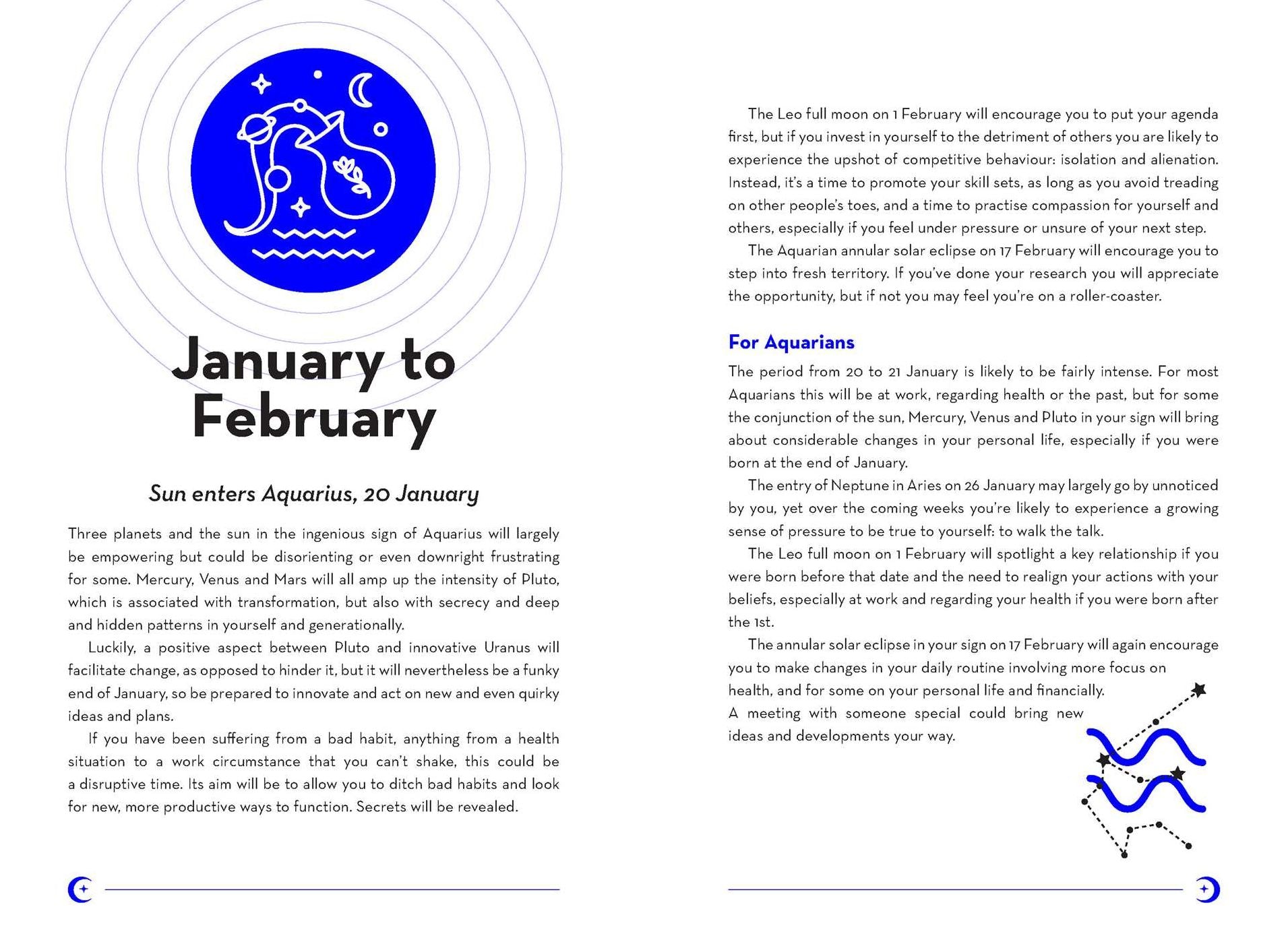 2026 Astrology Planner Calendar Northern Hemisphere