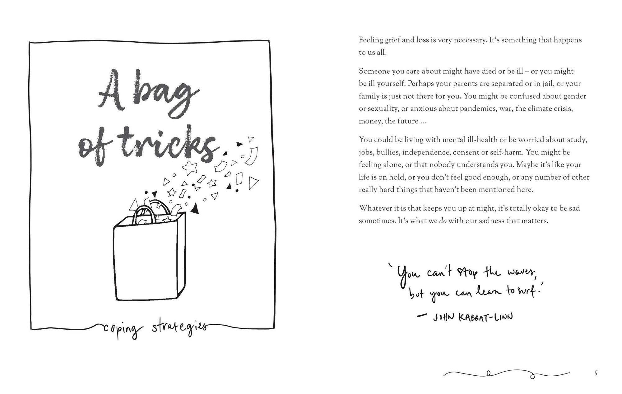 This Is Not a Sad Book (But It's OK to Feel Sad): A guide to grief, loss and getting through hard times