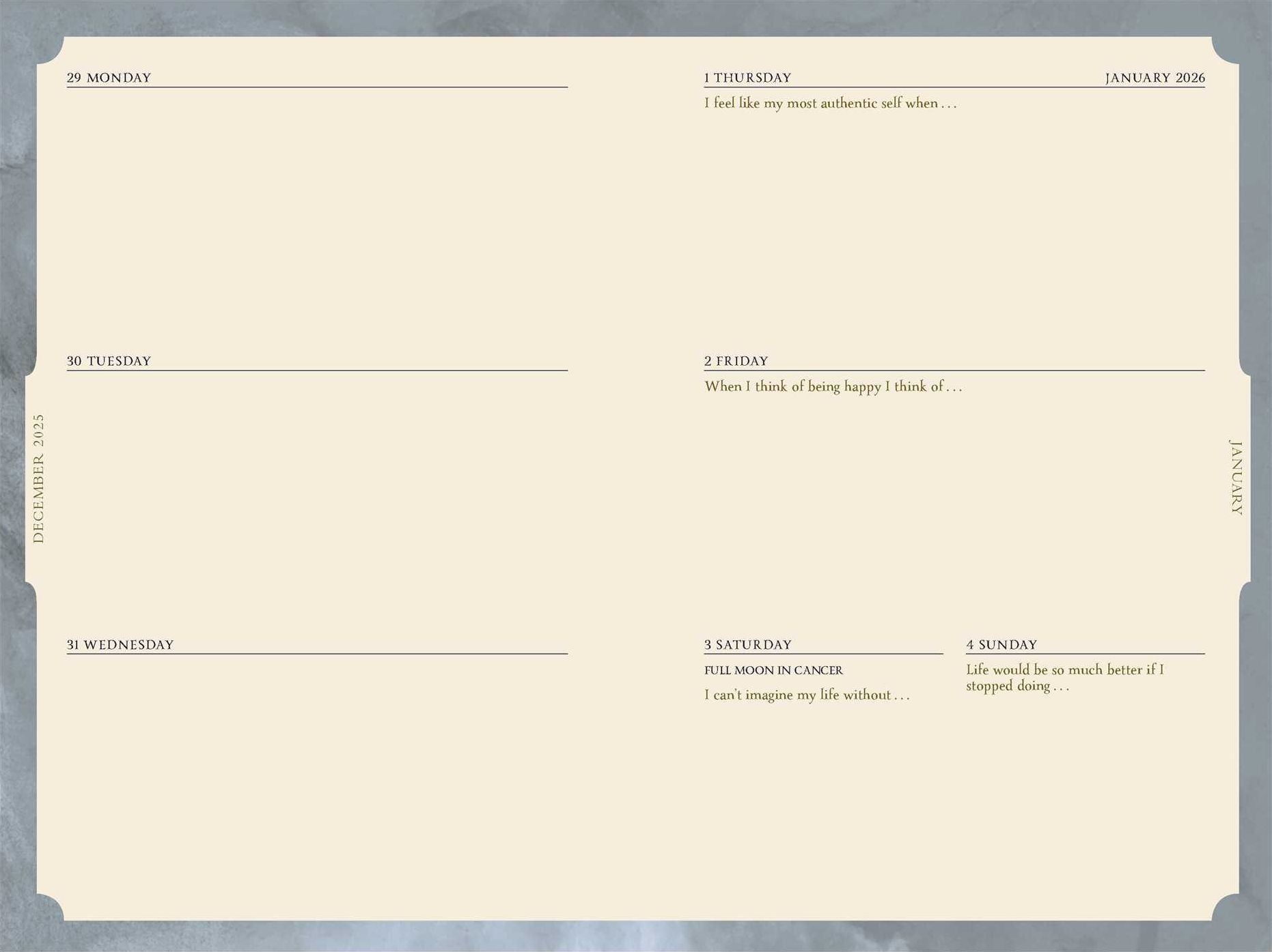 2026 Seasons of the Witch Planner Calendar