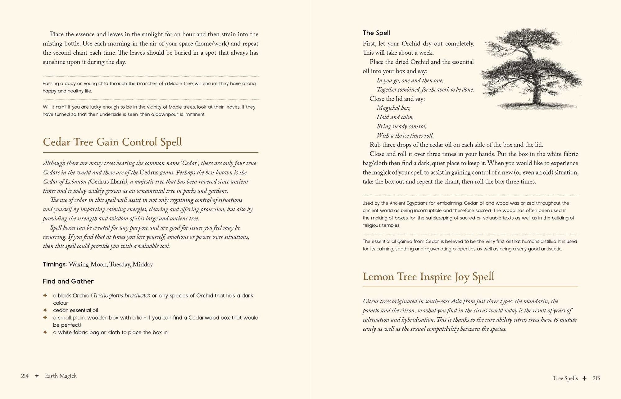 Earth Magick: A Grimoire of Nature Spells
