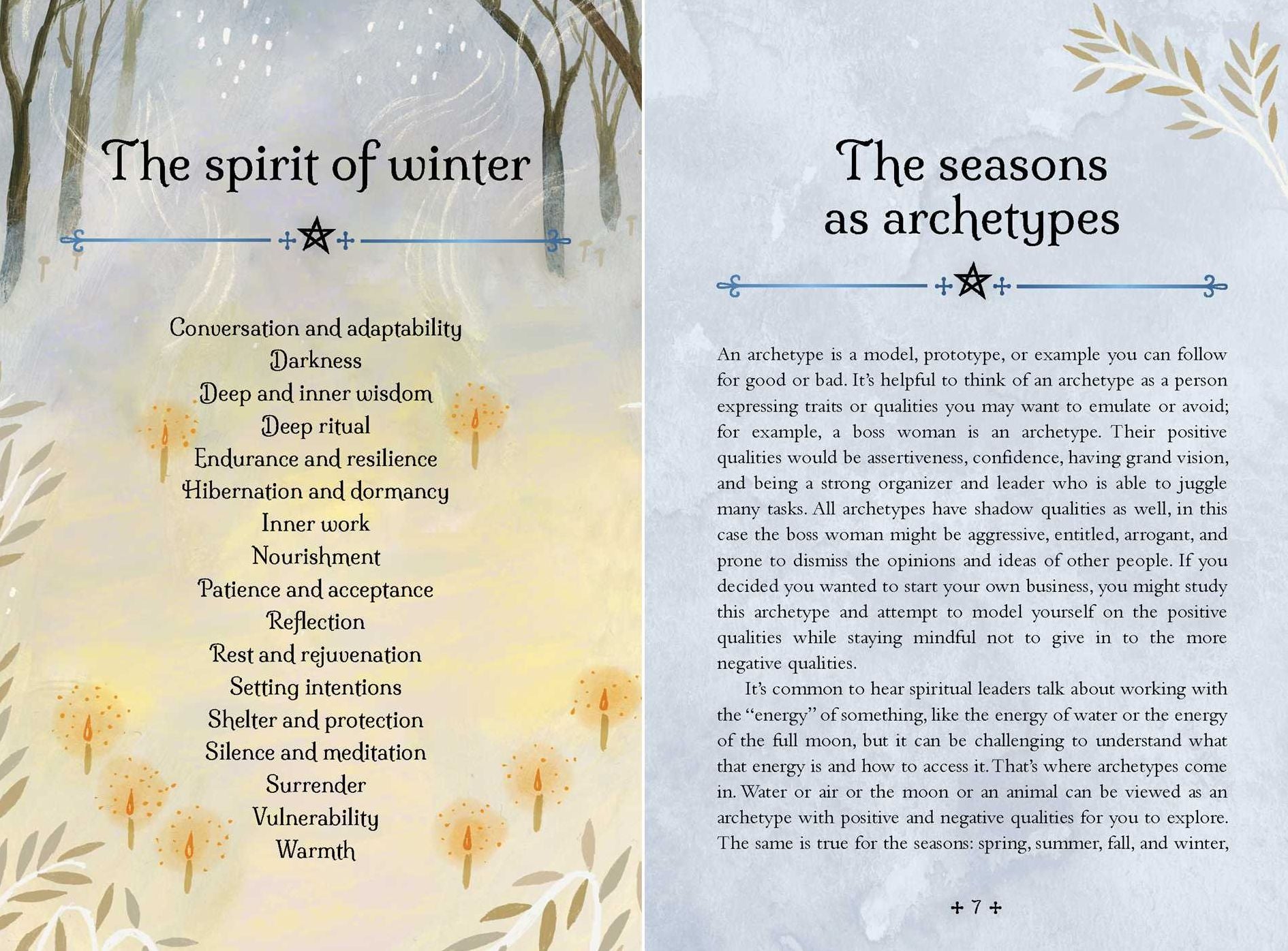 Seasons of the Witch: Winter Tarot: A journey through Yule and Imbolc