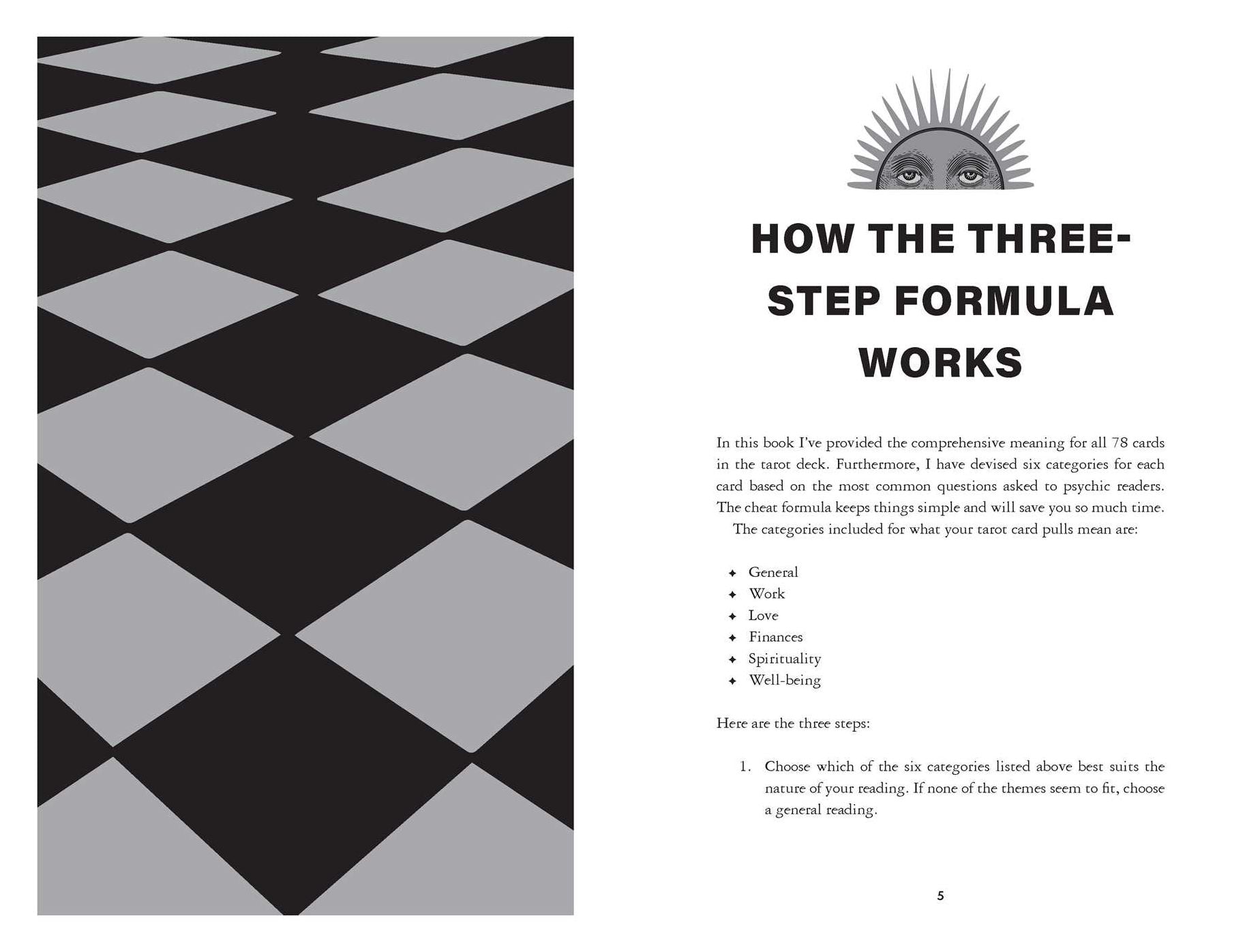 Tarot Cheat Formula: Discover your destiny in three easy steps