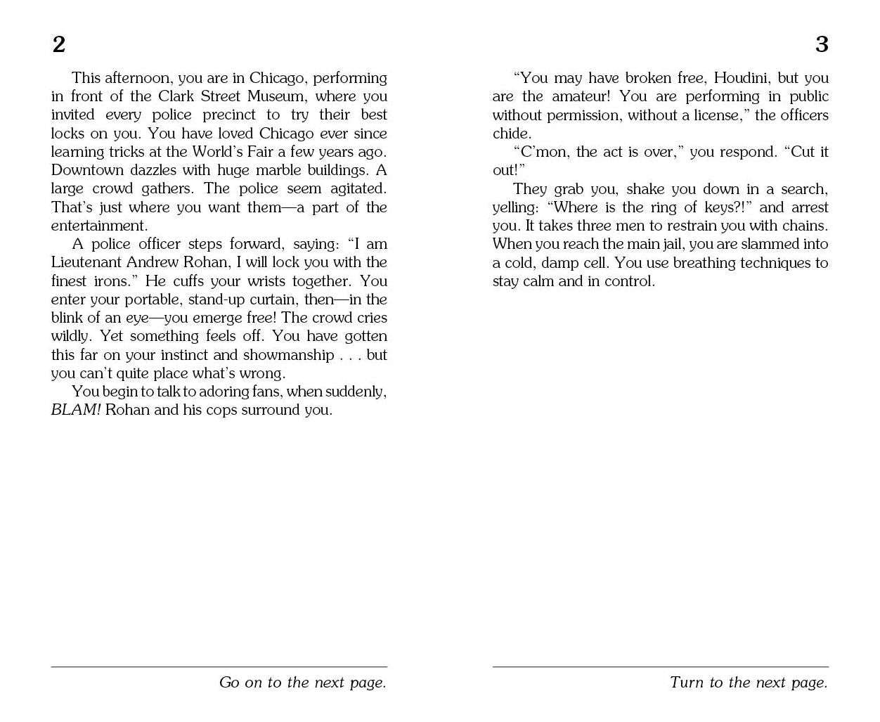 Harry Houdini (Choose Your Own Adventure: Spies)