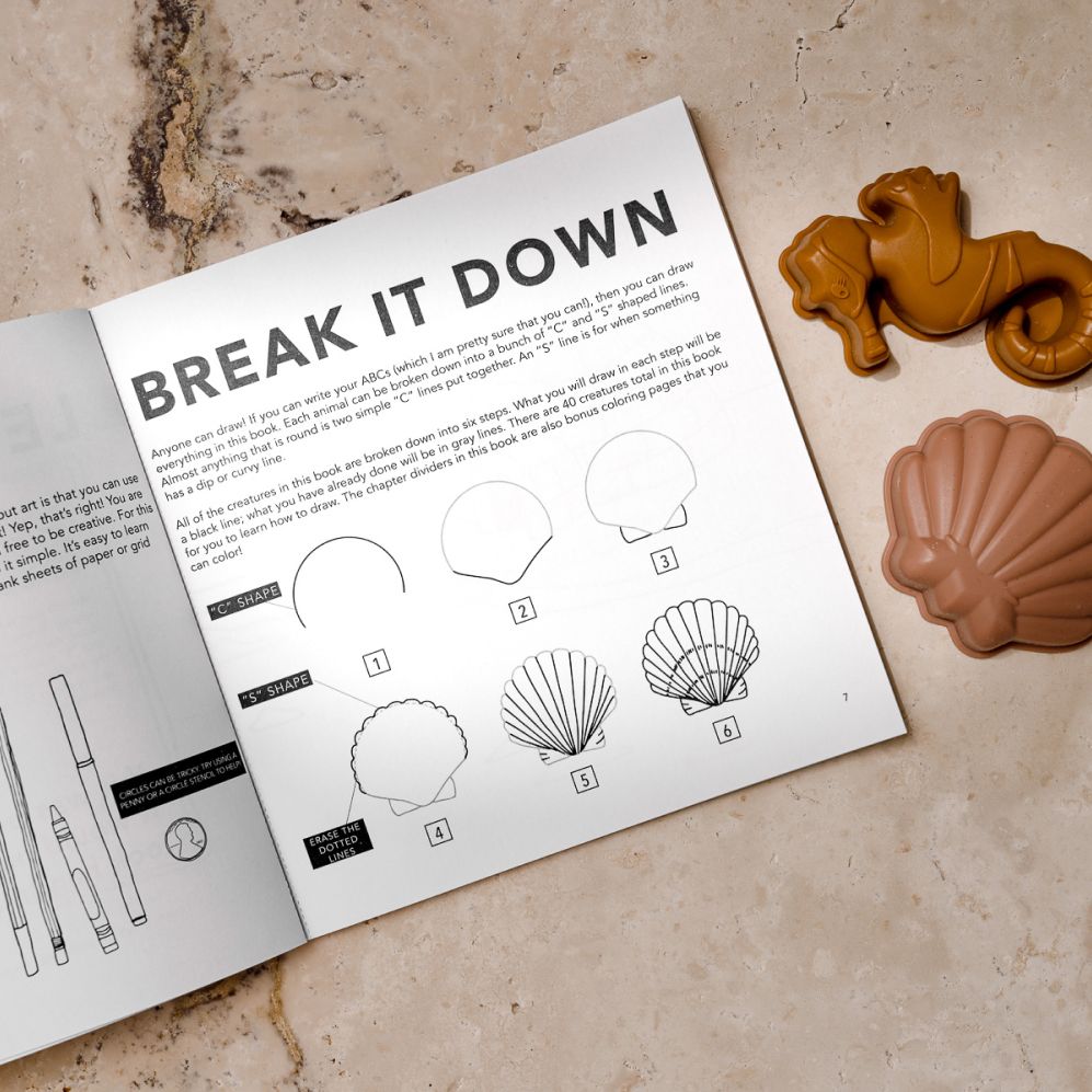 Under the Sea: How to Draw Books for Kids with Dolphins, Mermaids, and Ocean Animals