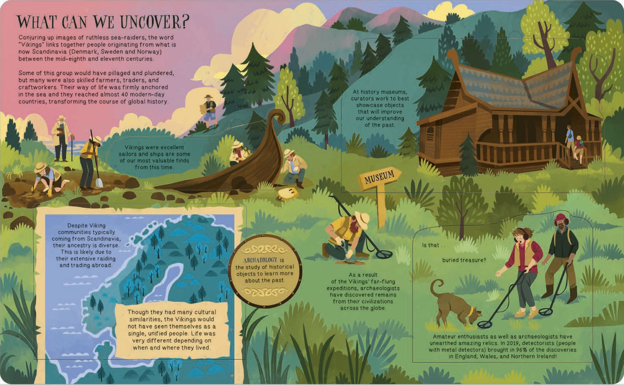 Hide and Seek History: The Vikings: With More Than 80 Flaps!