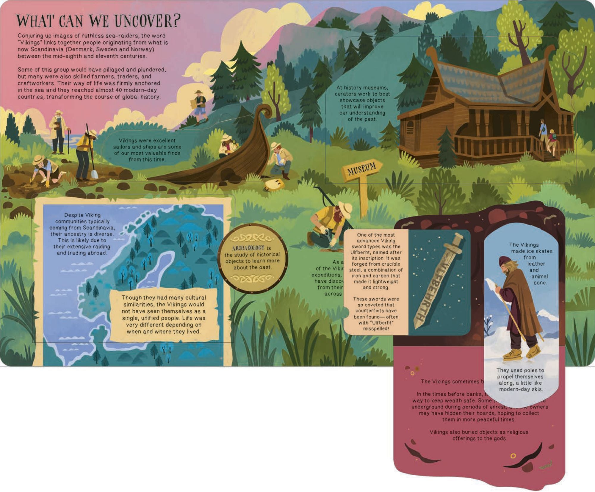 Hide and Seek History: The Vikings: With More Than 80 Flaps!