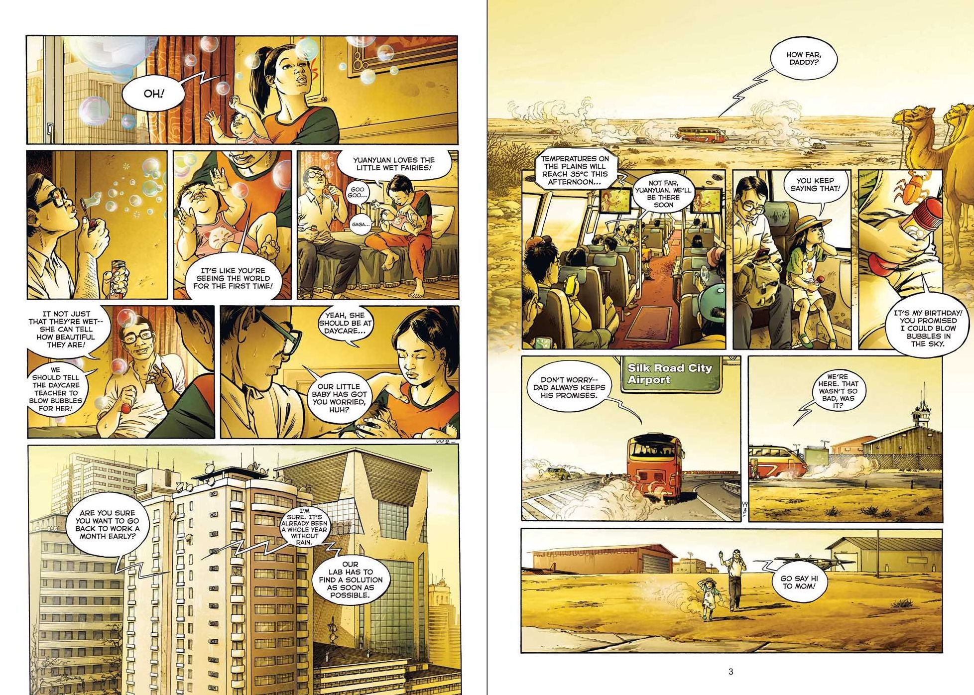 Yuanyuan's Bubbles: Cixin Liu Graphic Novels #4