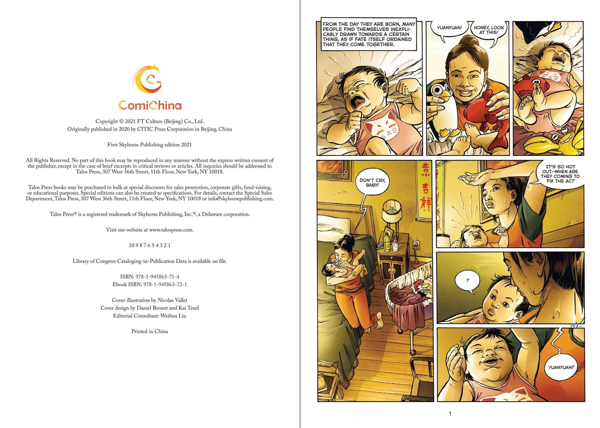 Yuanyuan's Bubbles: Cixin Liu Graphic Novels #4