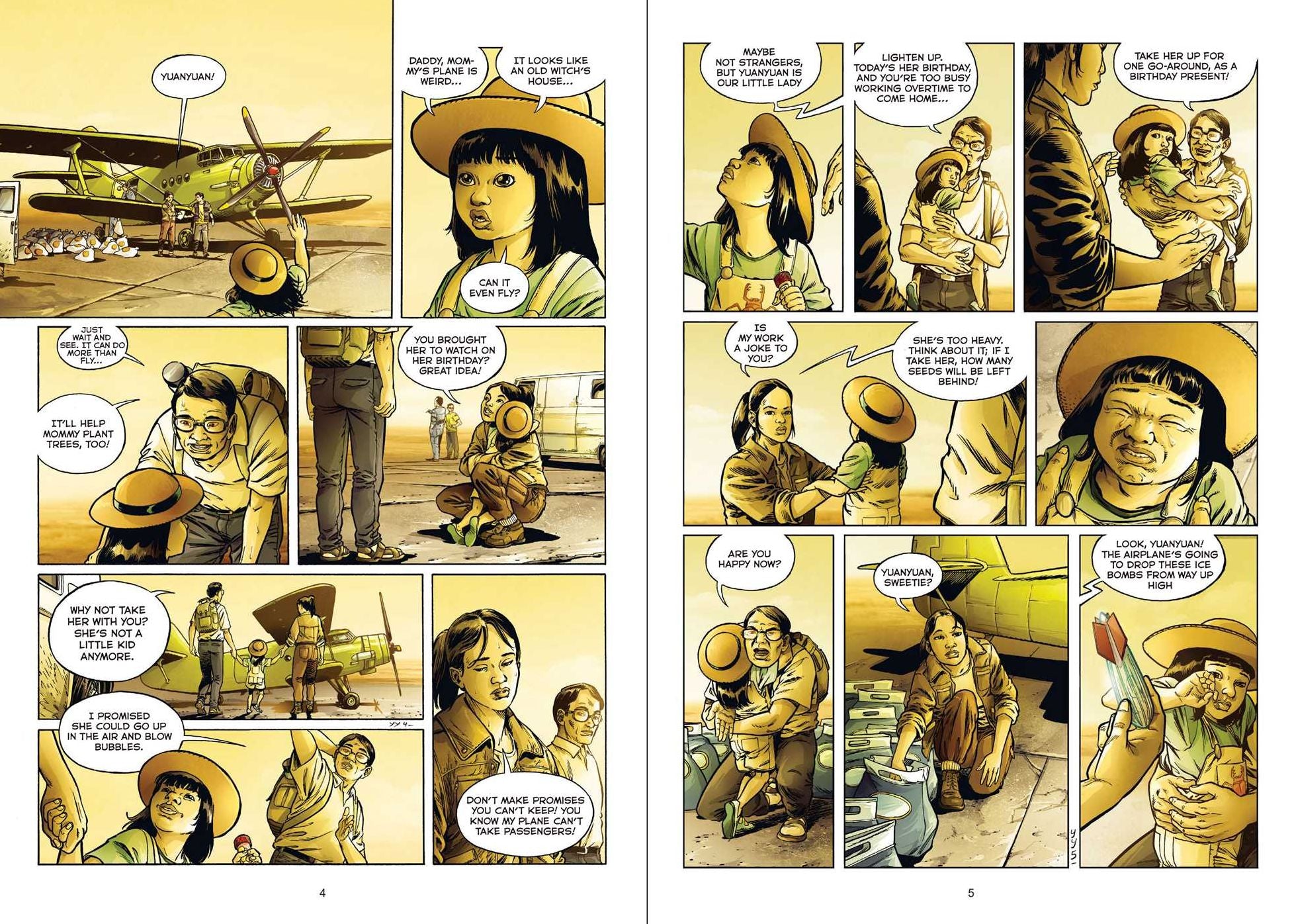 Yuanyuan's Bubbles: Cixin Liu Graphic Novels #4