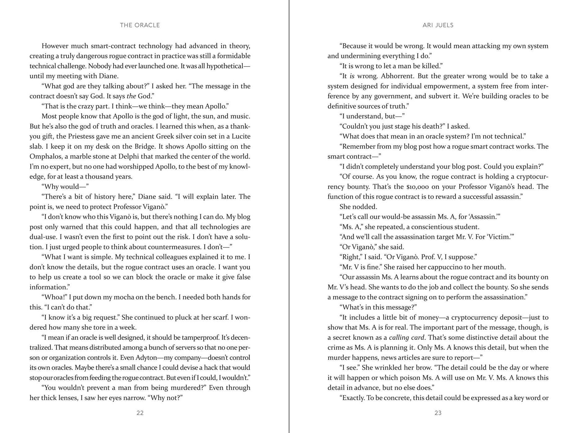 The Oracle: A Novel