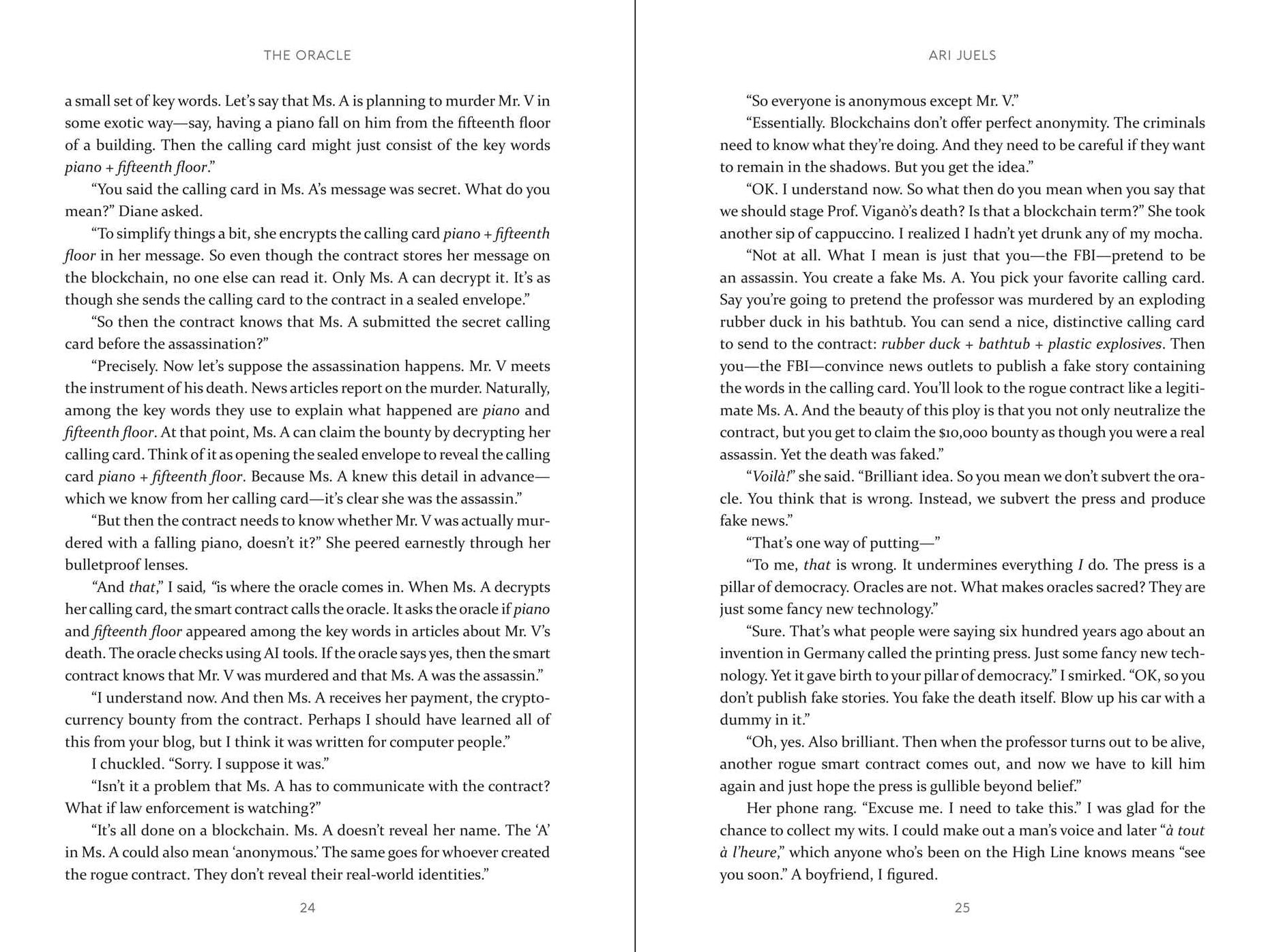The Oracle: A Novel