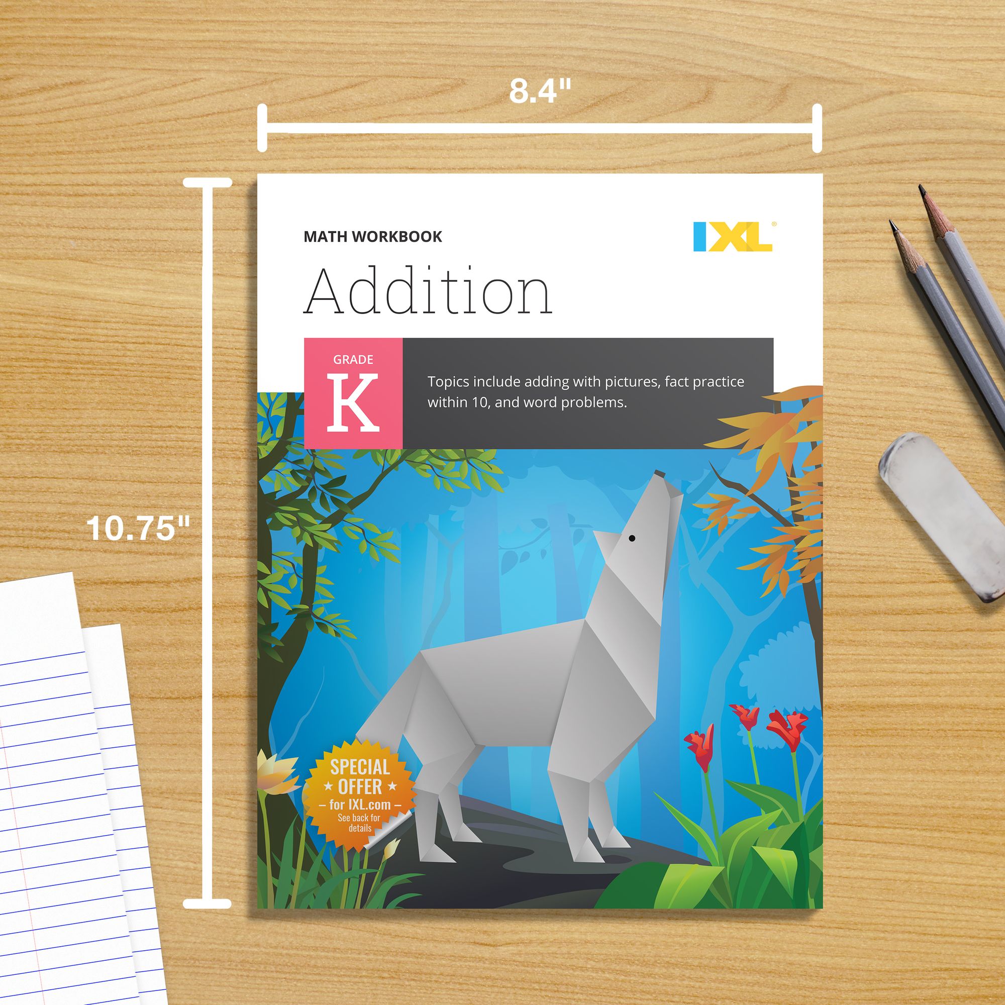 Kindergarten Addition Workbook (IXL Workbooks)