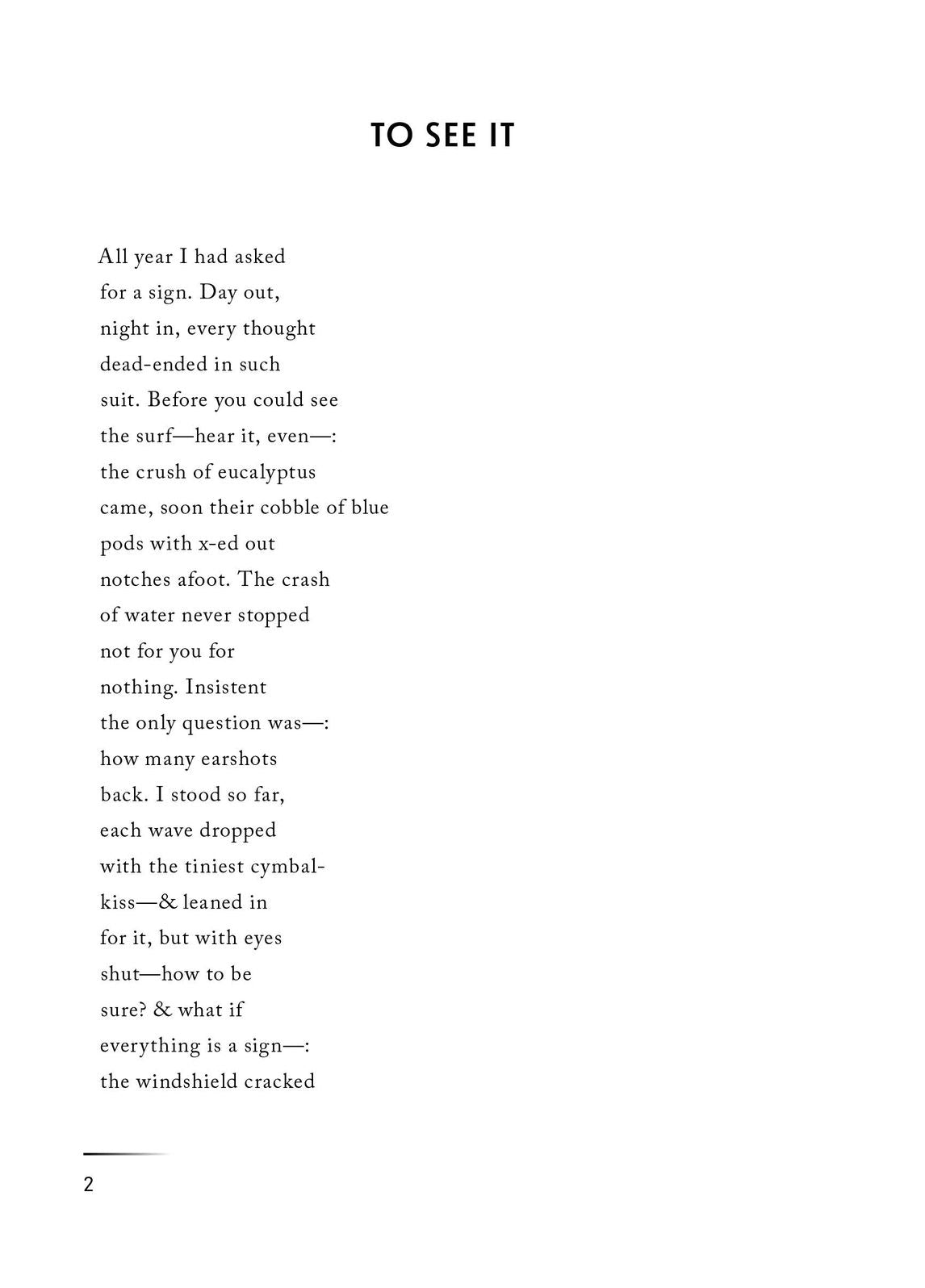 Seacliff: Poems