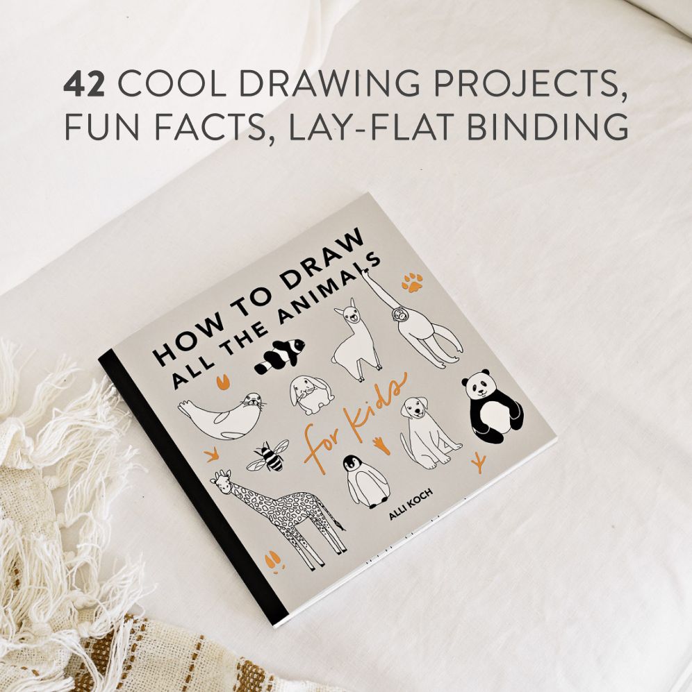 All the Animals: How to Draw Books for Kids with Dogs, Cats, Lions, Dolphins, and More
