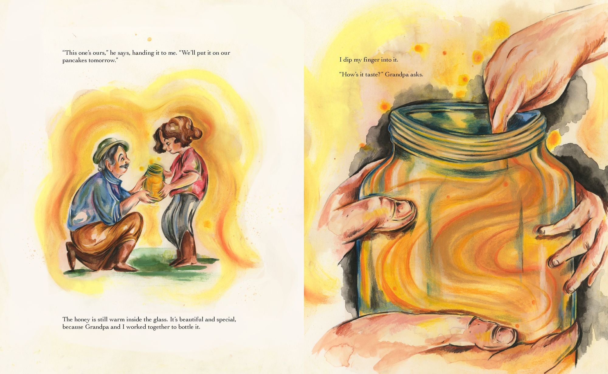 My Hive: A Girl, Her Grandfather, and Their Honeybee Family (A Picture Book)