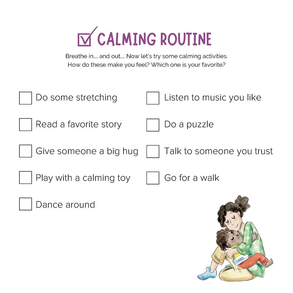 Calming My Jitters Activity Book: Companion Book to the Award-Winning Picture Book: Wiggles, Stomps, and Squeezes Calm My Jitters Down