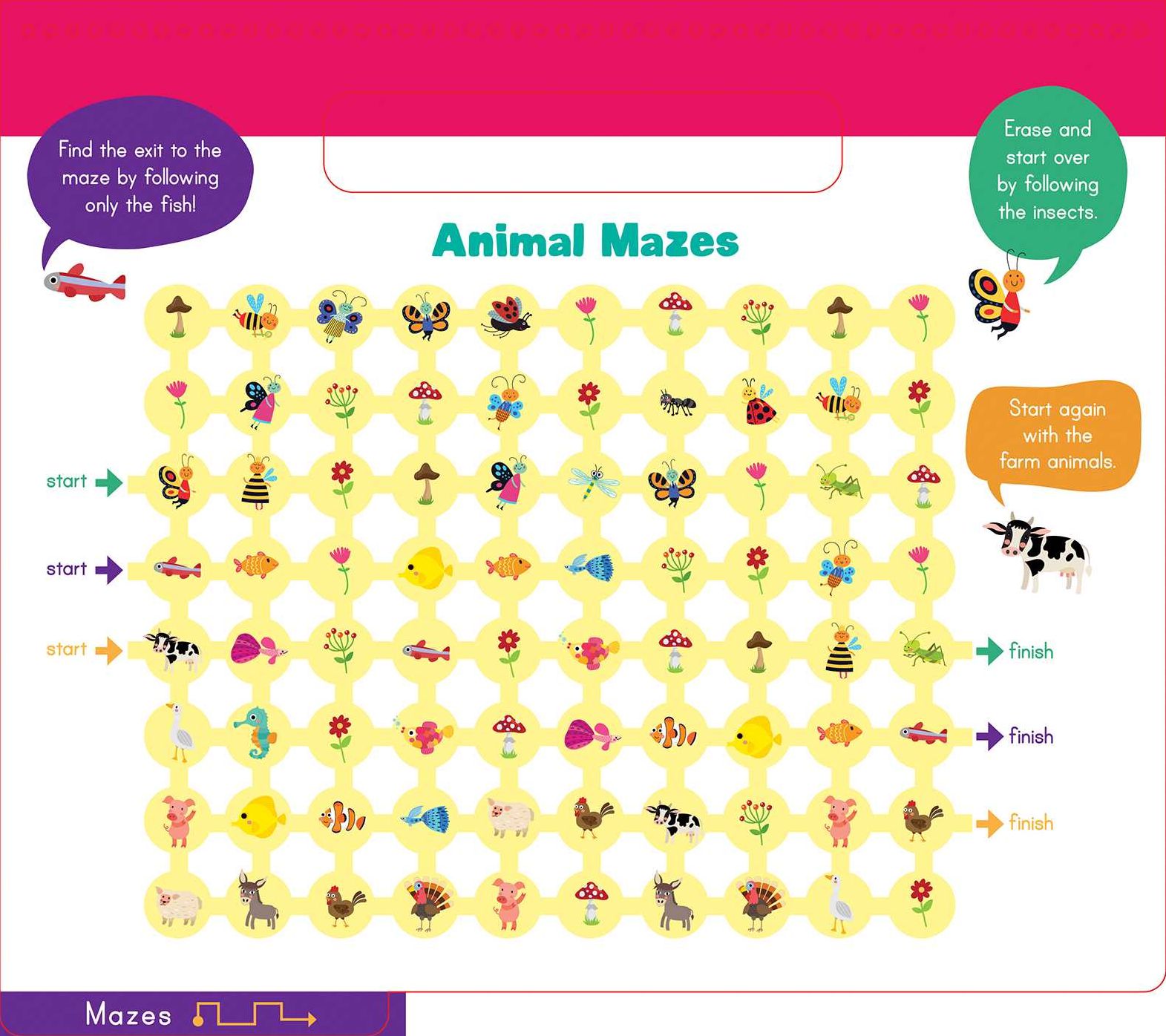 My First Wipe Clean: Games, Mazes & Drawings