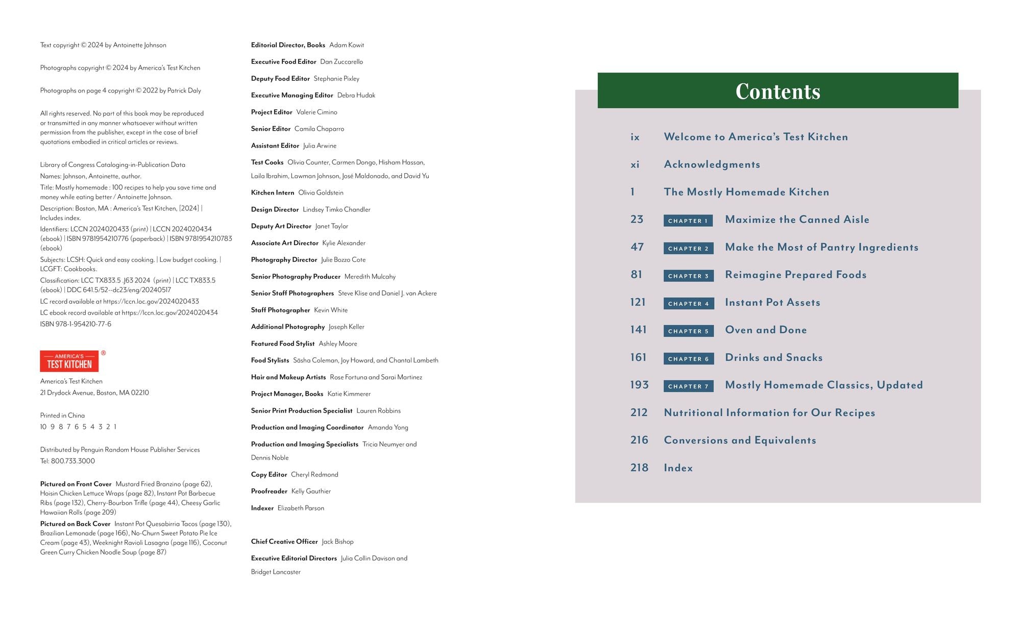 Mostly Homemade: 100 Recipes to Help You Save Time and Money While Eating Better