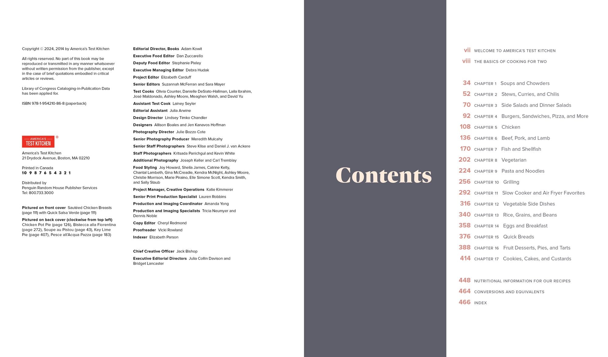 The Complete Cooking for Two Cookbook, 10th Anniversary Edition: 700+ Recipes for Everything You'll Ever Want to Make