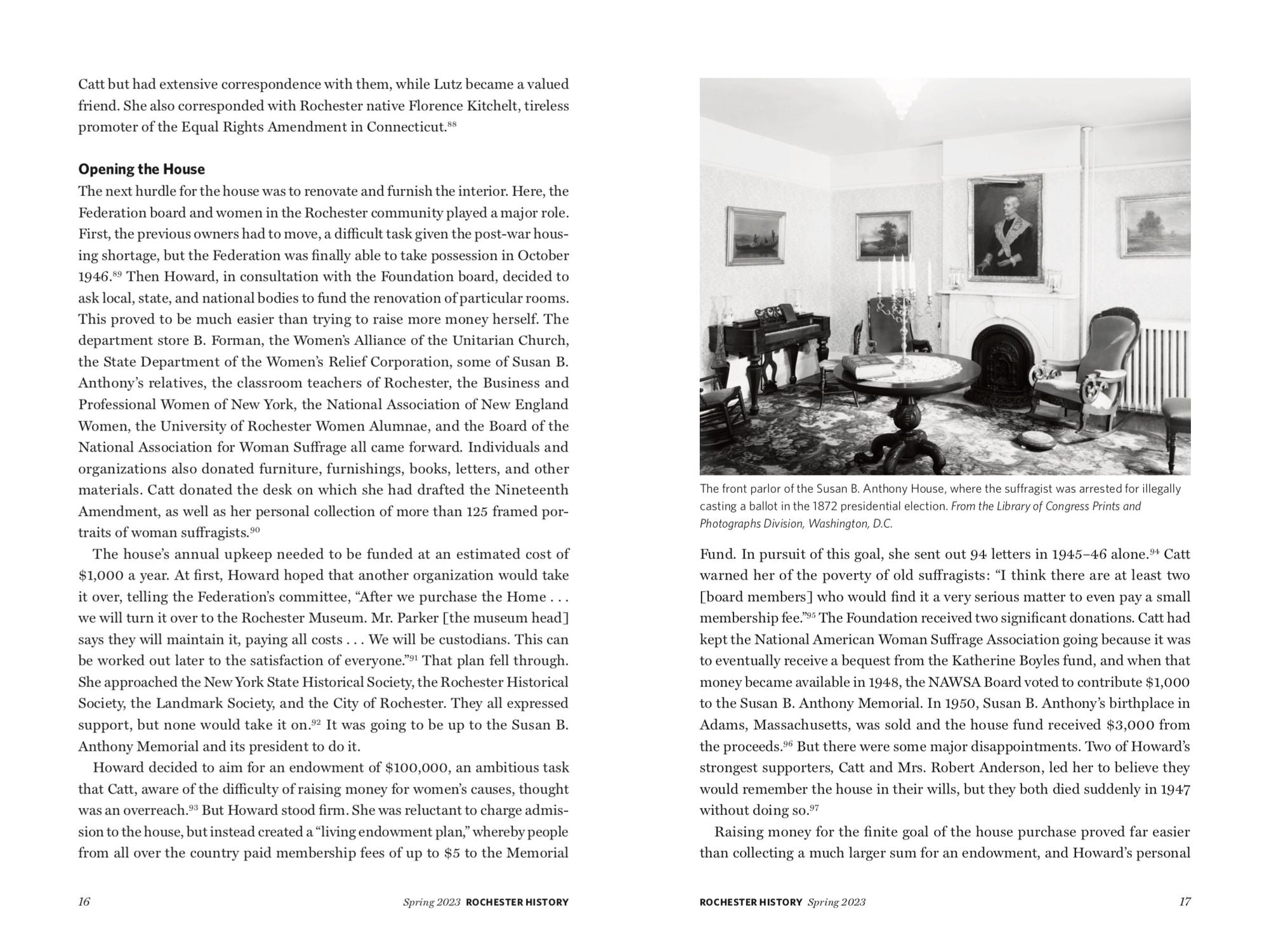 Rochester History Vol. 80, No. 2 (Spring 2023)