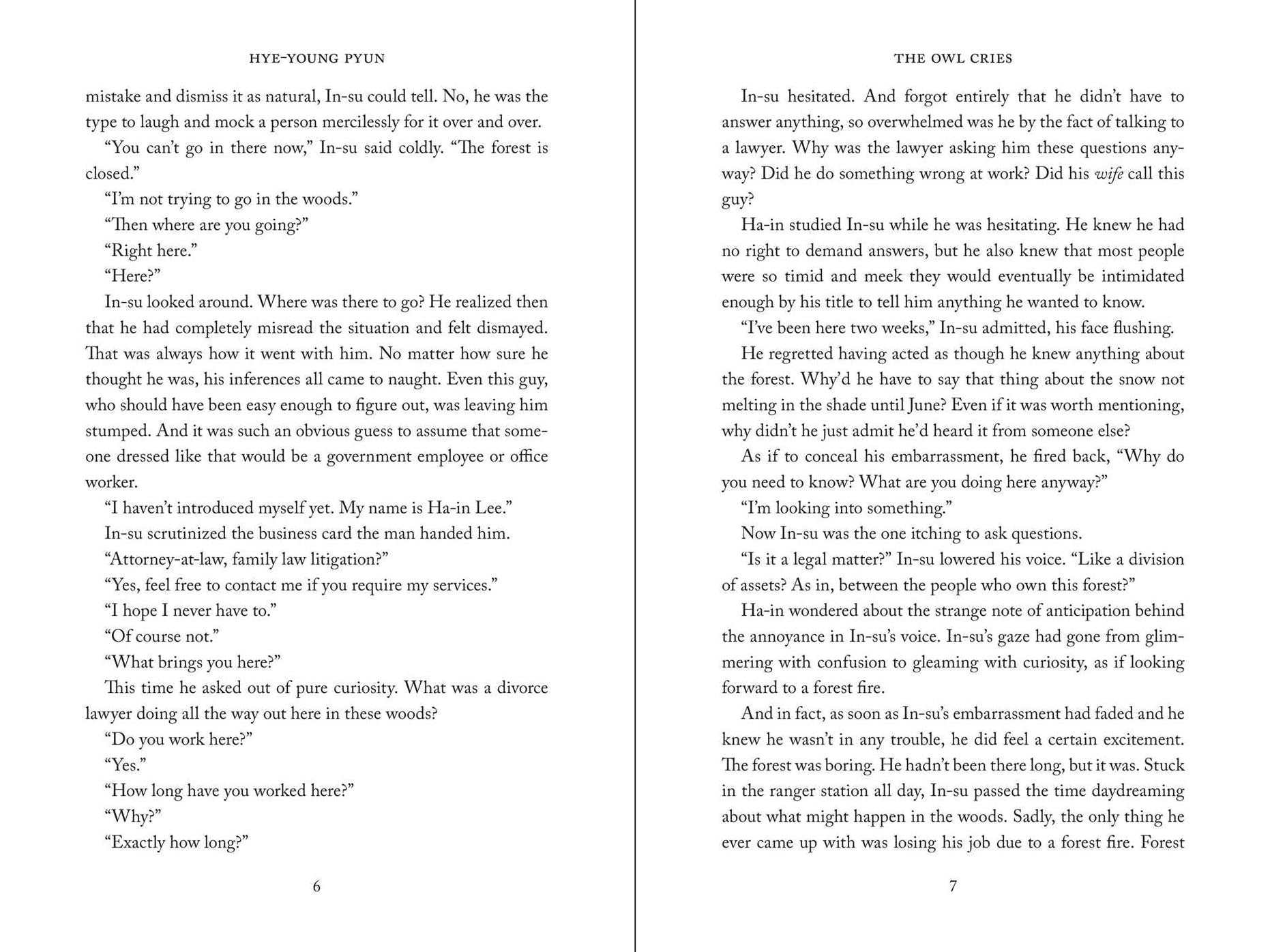 The Owl Cries: A Novel