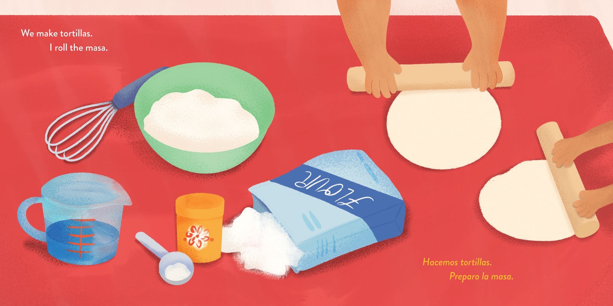 In the Kitchen, En La Cocina: A Bilingual Journey through Flavor, Family and Tradition
