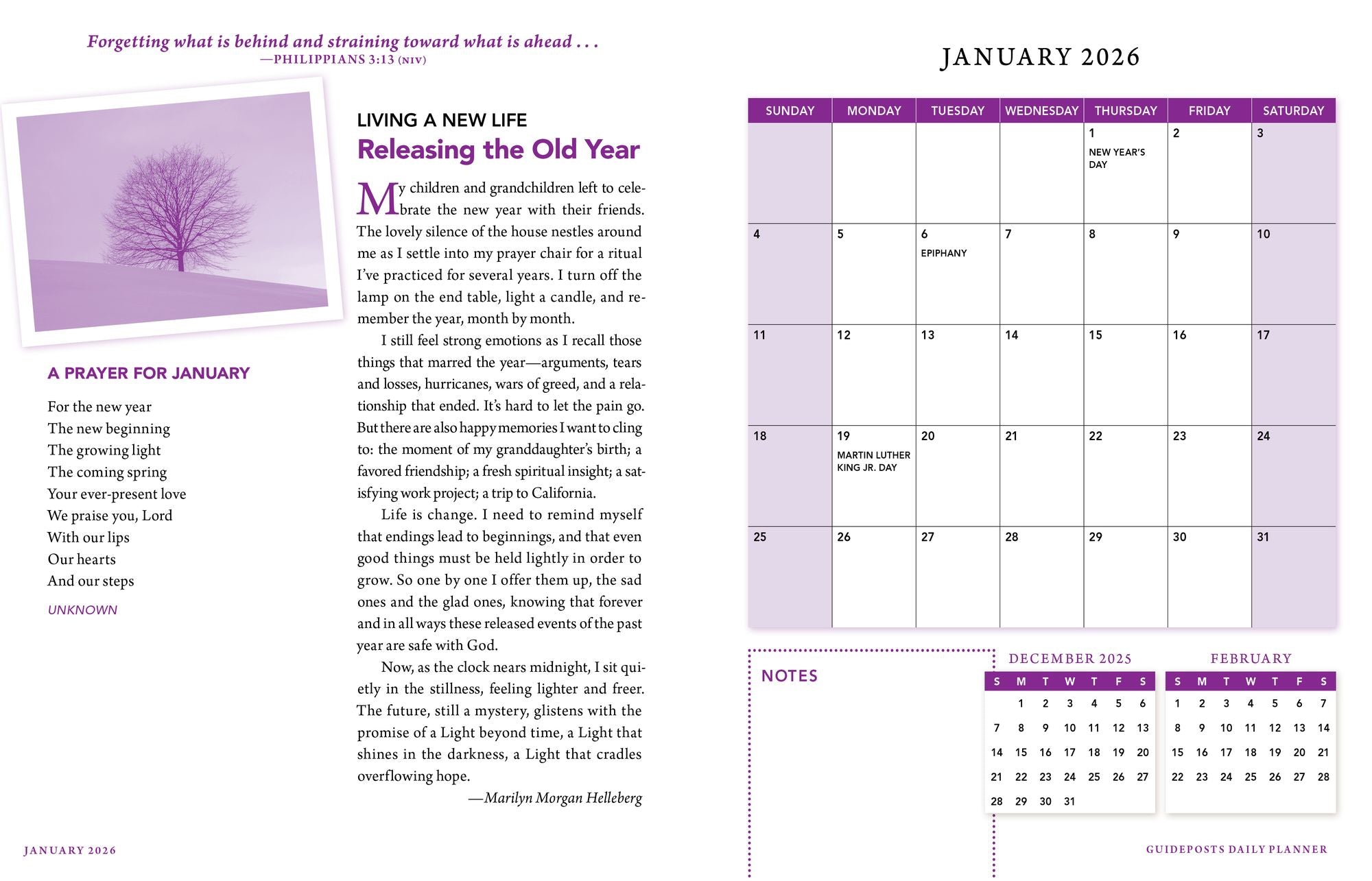 Guideposts Daily Planner 2026
