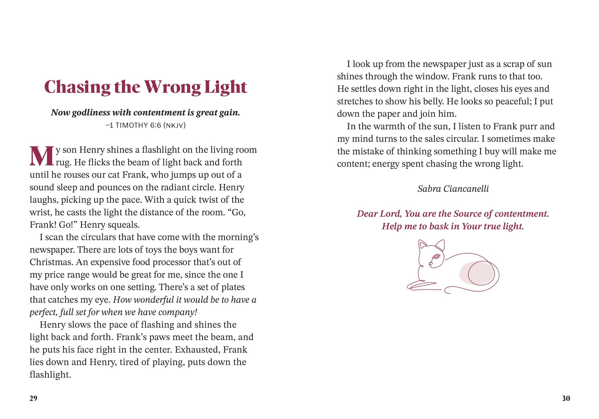 Faithful Purrs: 100 Devotions Inspired by Cats