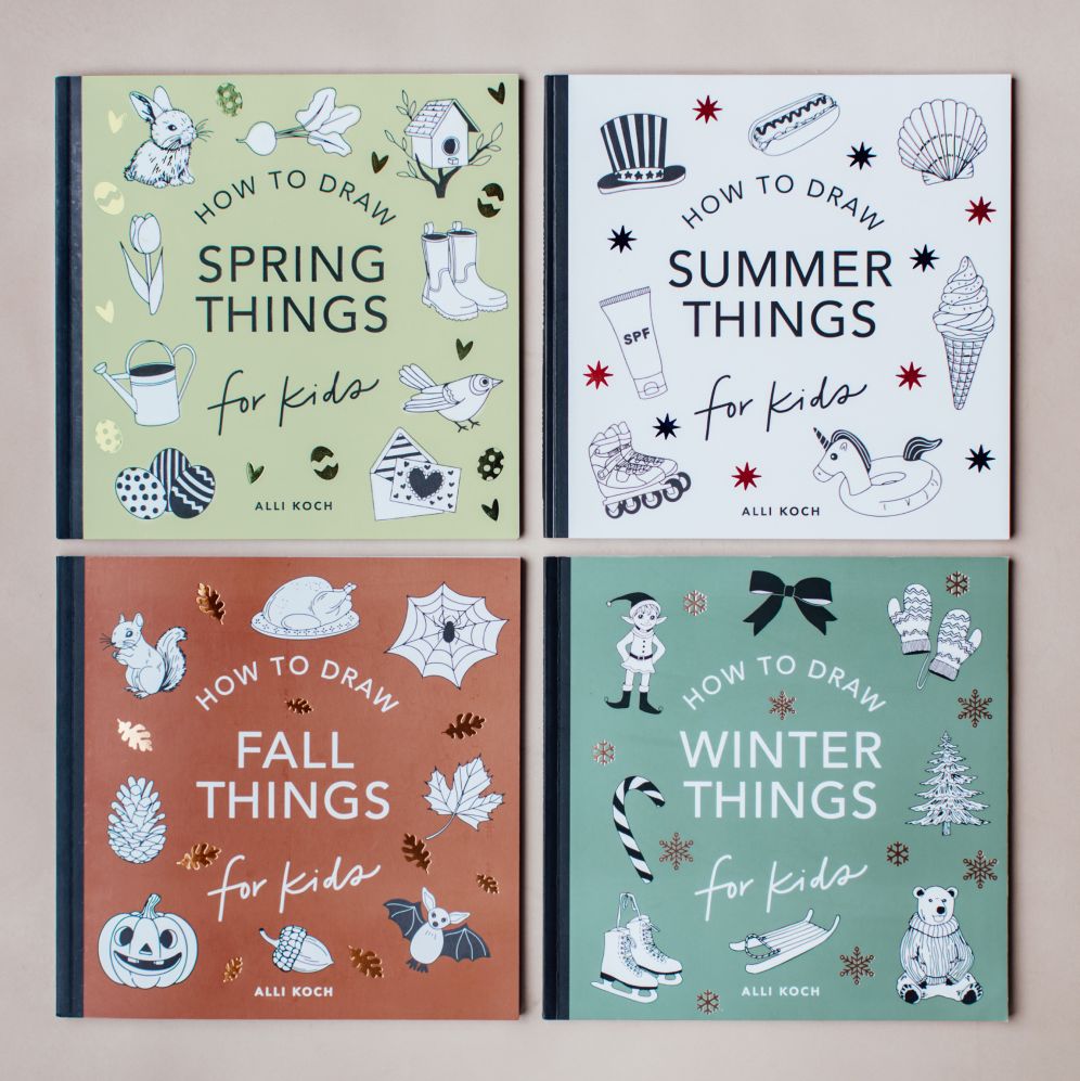Fall Things: How to Draw Books for Kids with Pumpkins, Scarecrows, Turkeys and More