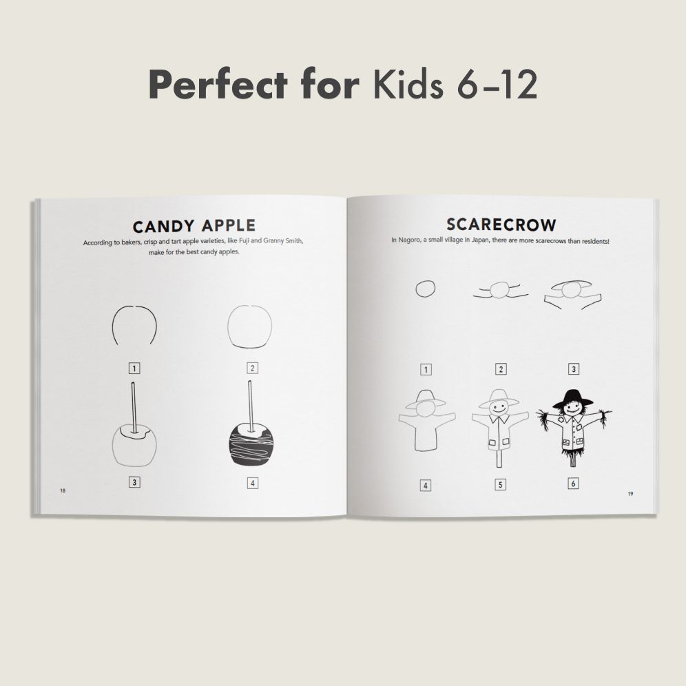 Fall Things: How to Draw Books for Kids with Pumpkins, Scarecrows, Turkeys and More