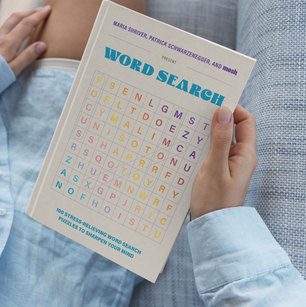 100 Stress-Relieving Word Search Puzzles to Sharpen Your Mind: Presented by Maria Shriver, Patrick Schwarzenegger, and MOSH