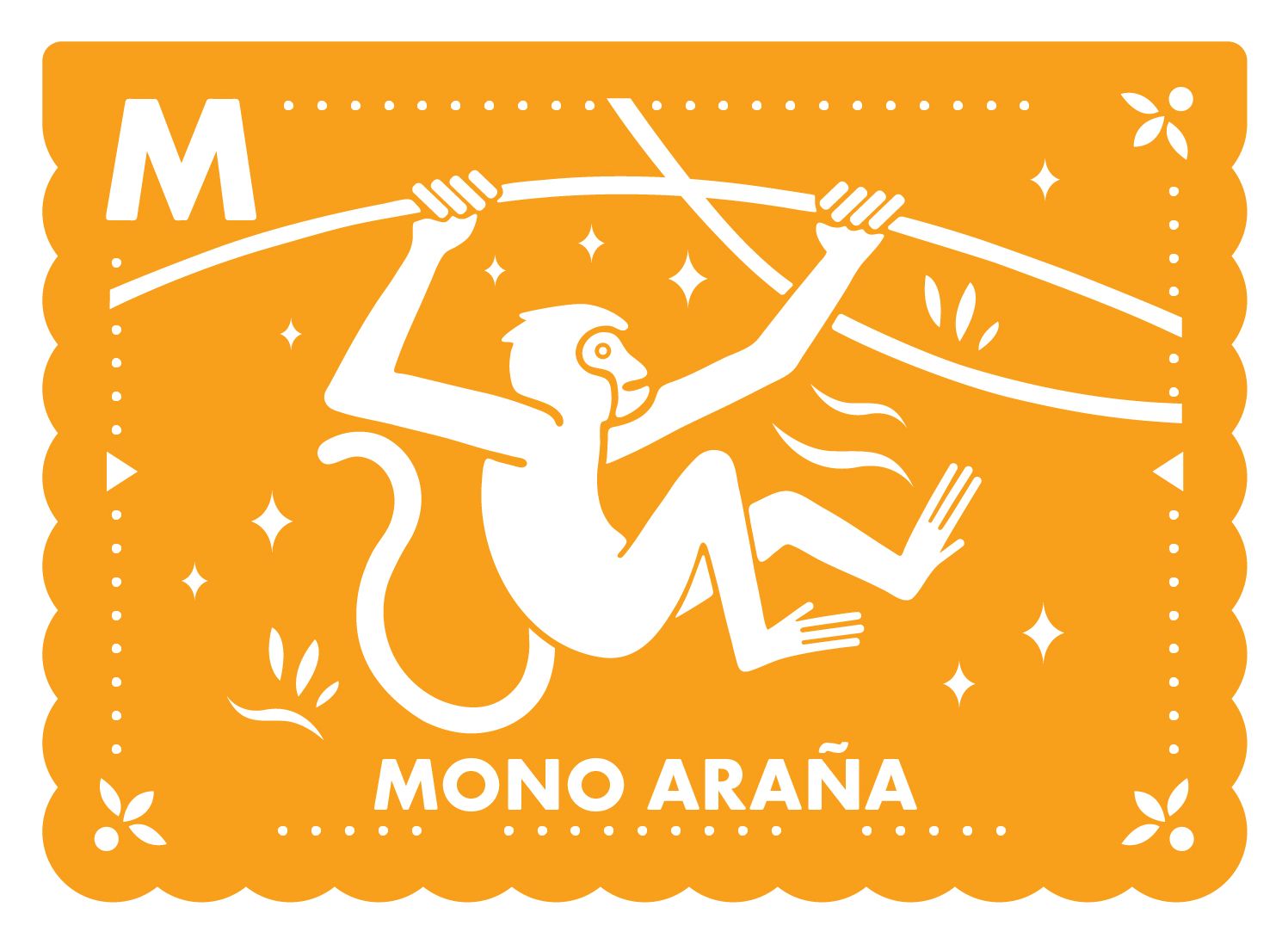 Spanish-English ABC Flash Cards: 27 Bilingual Alphabet Flash Cards Featuring Latin American Animals in a Papel Picado Design