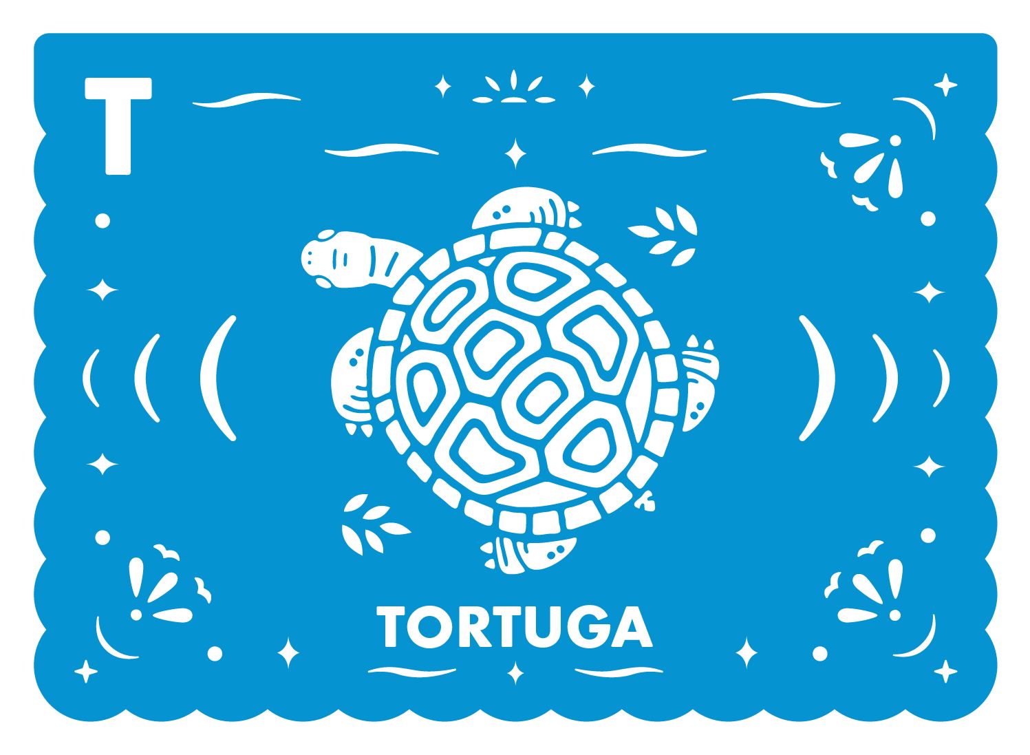 Spanish-English ABC Flash Cards: 27 Bilingual Alphabet Flash Cards Featuring Latin American Animals in a Papel Picado Design