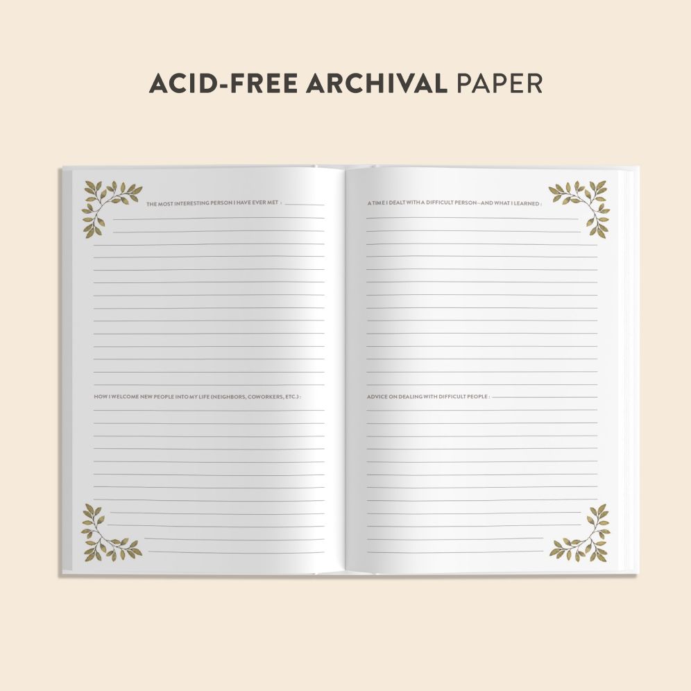 Uncle's Story: A Memory and Keepsake Journal for My Family