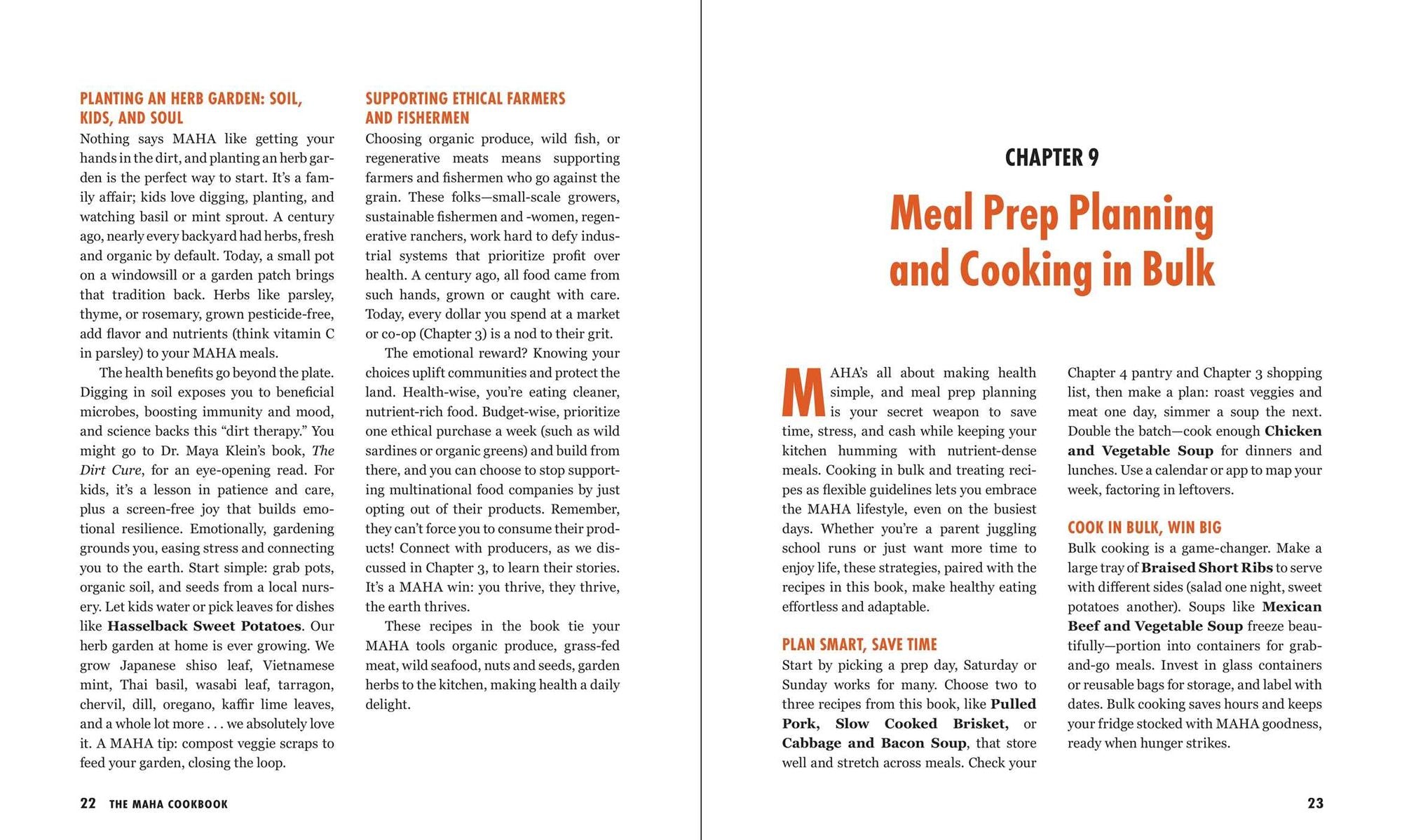 The MAHA Cookbook: Taking Charge of Your Health with Vibrant, Whole Foods